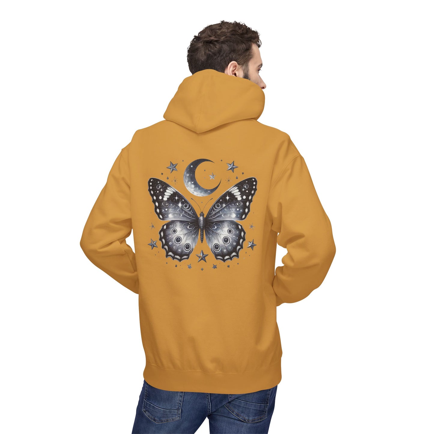 Butterfly Moon Unisex Hoodie Softstyle