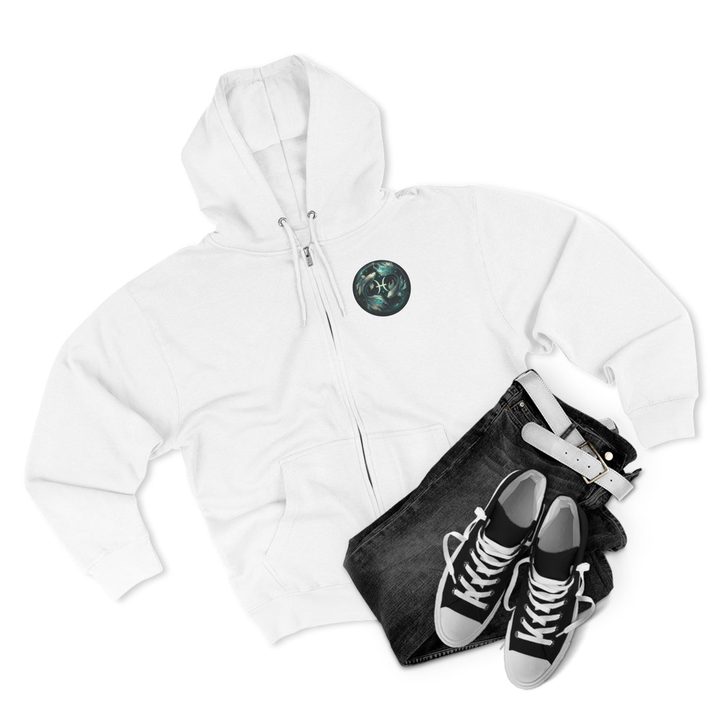Pisces Unisex Zip Hoodie