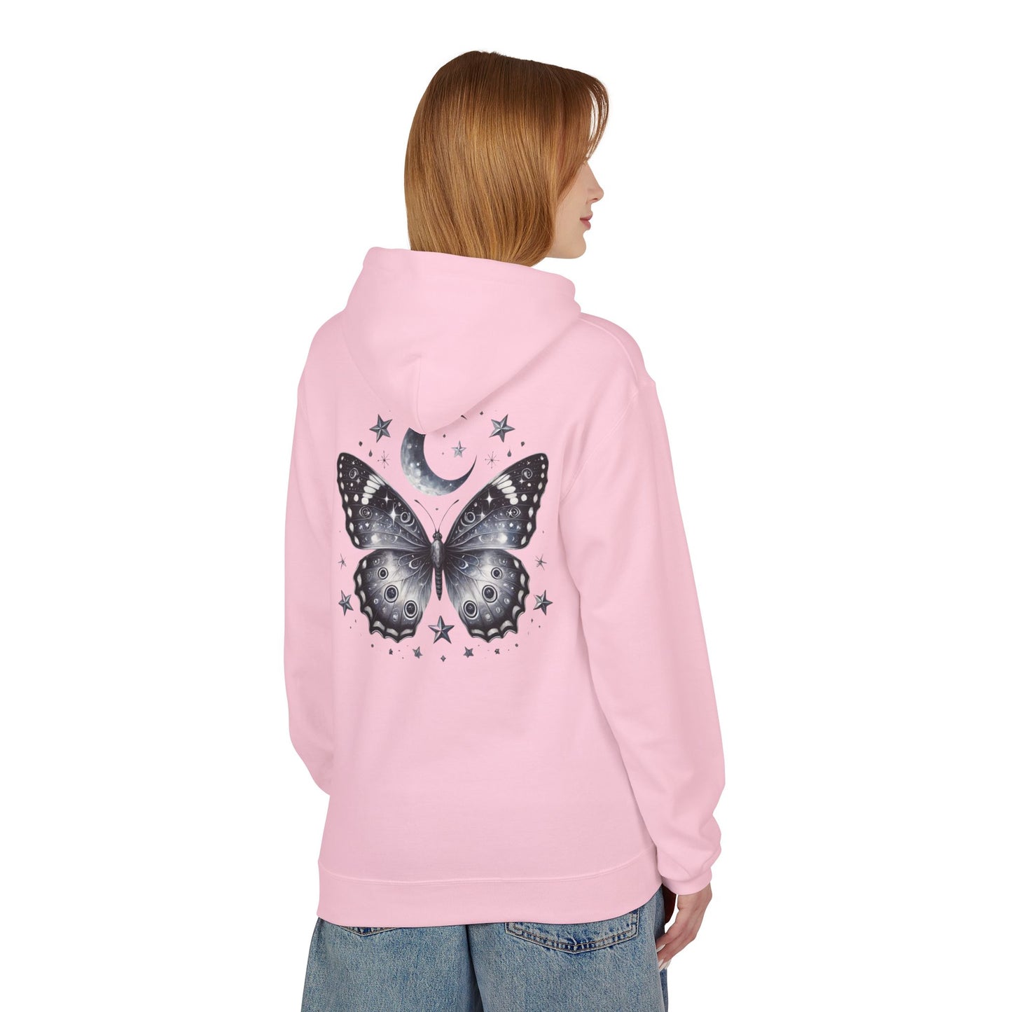 Butterfly Moon Unisex Hoodie Softstyle