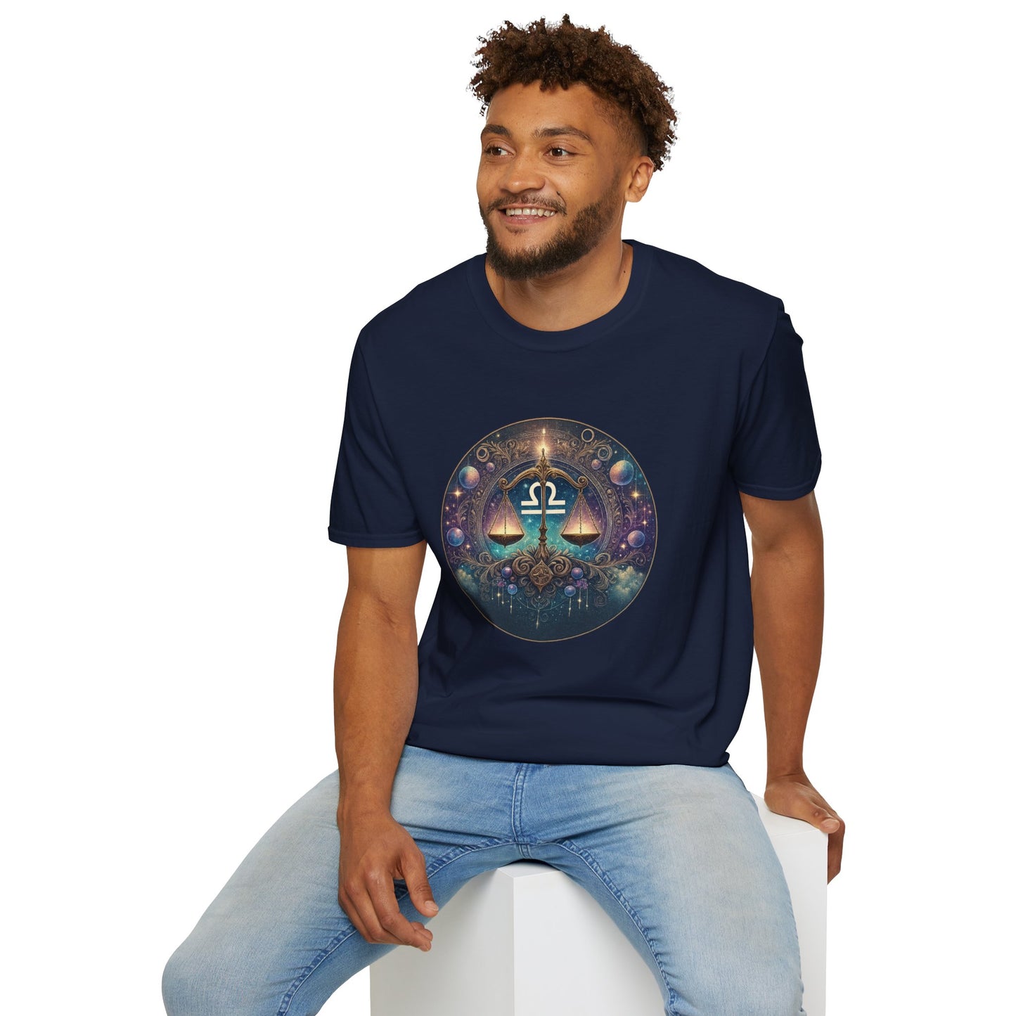 Libra Graphic Tee - Unisex Softstyle T-Shirt