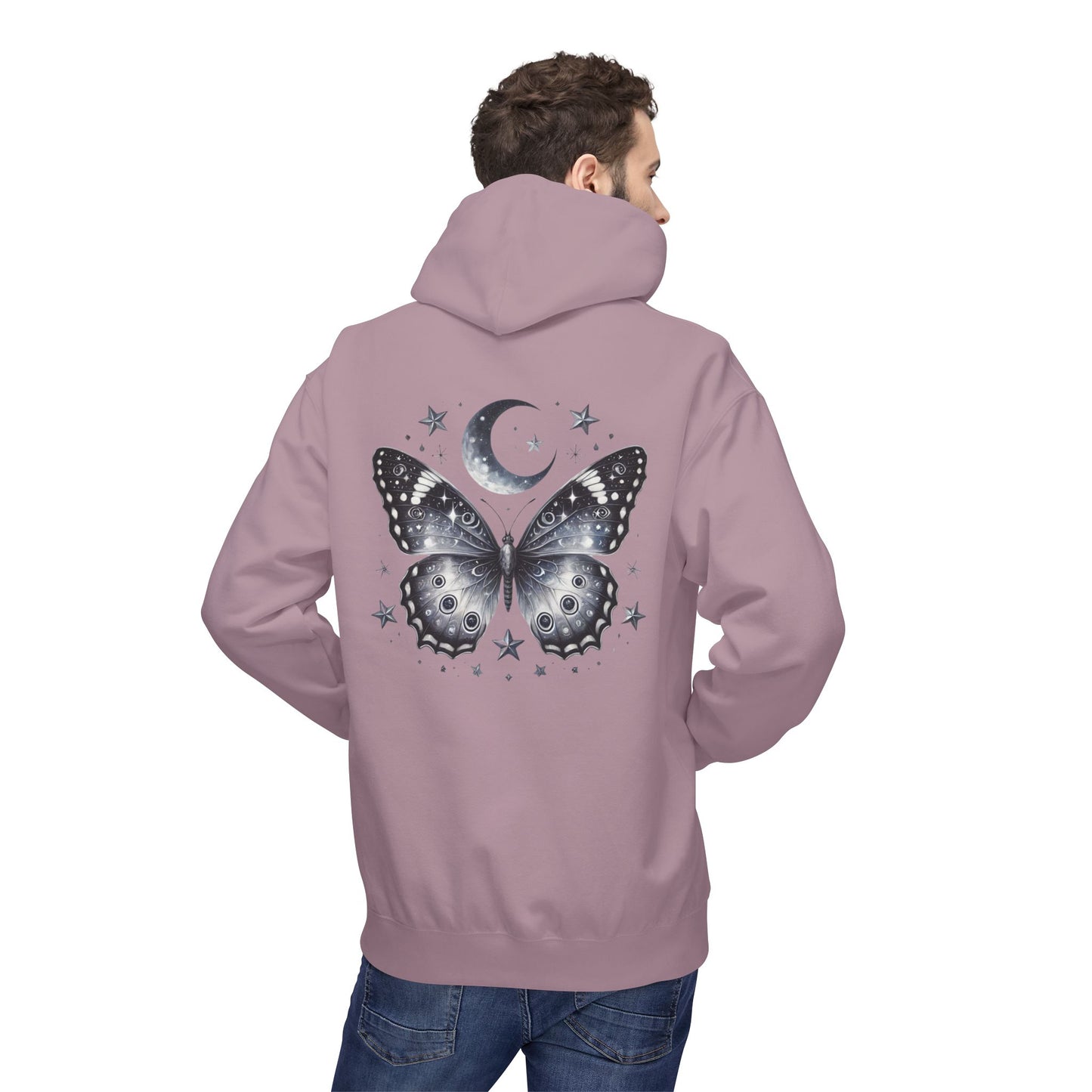 Butterfly Moon Unisex Hoodie Softstyle