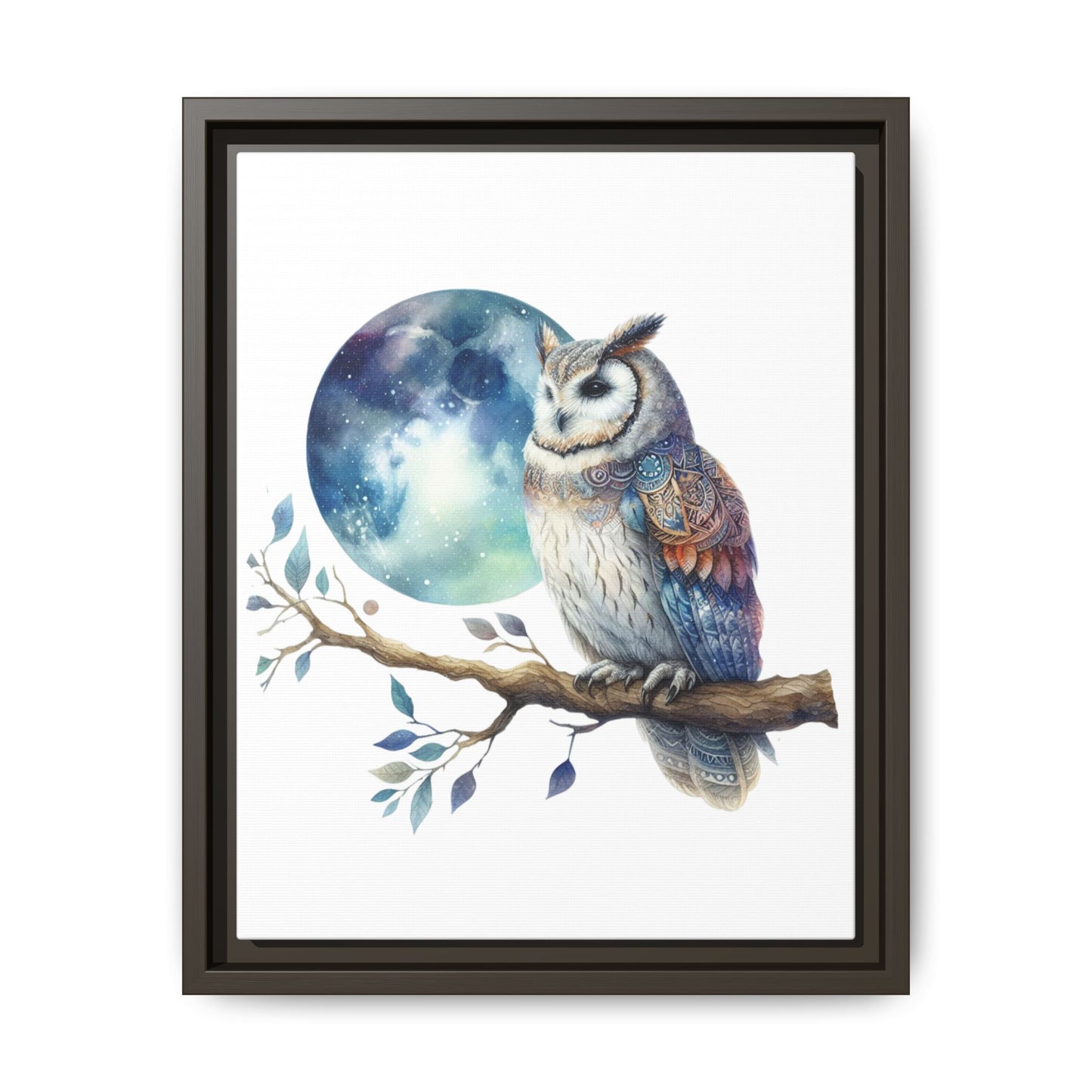 Owl Print Wall Art 11x14