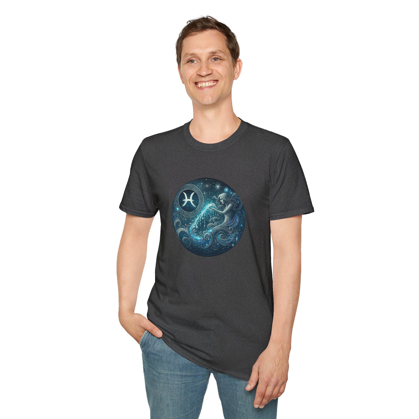 Aquarius Unisex Softsyle T-Shirt