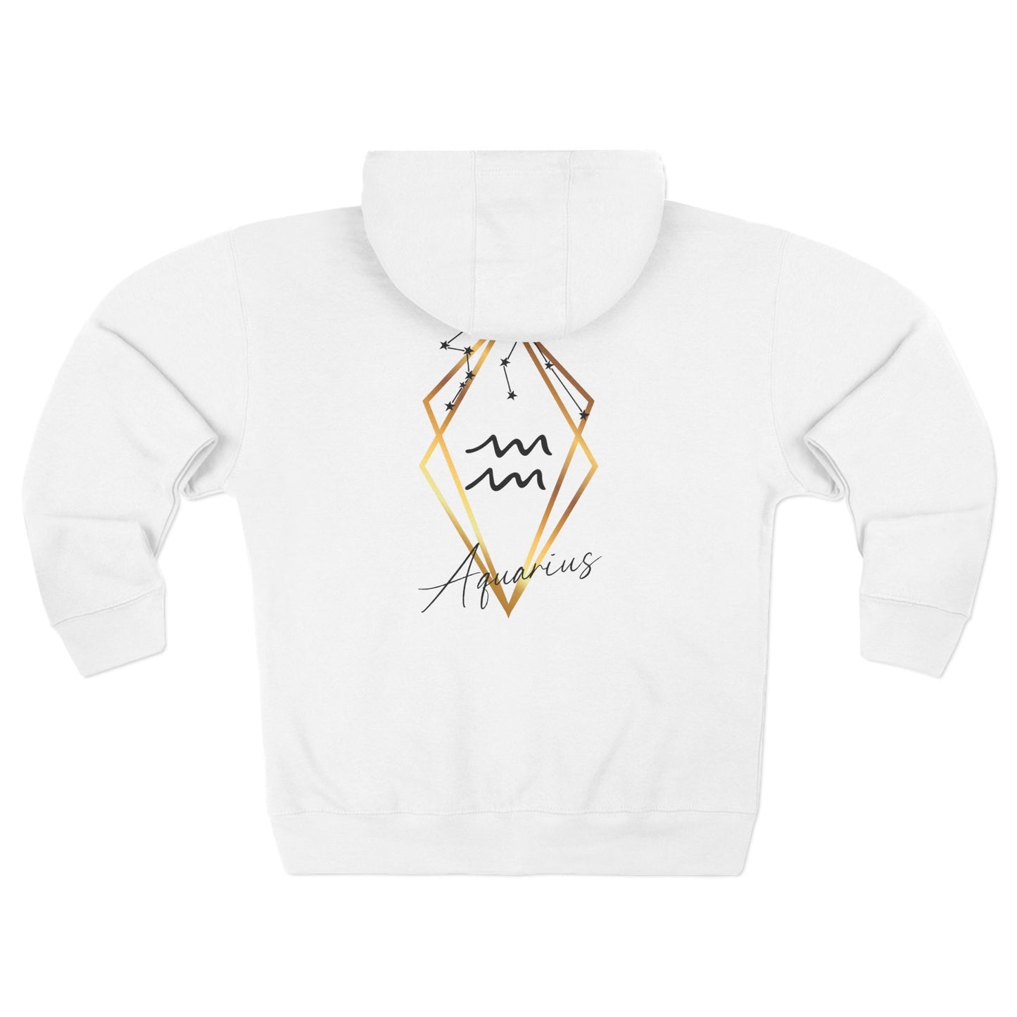 Aquarius Unisex Zip Hoodie