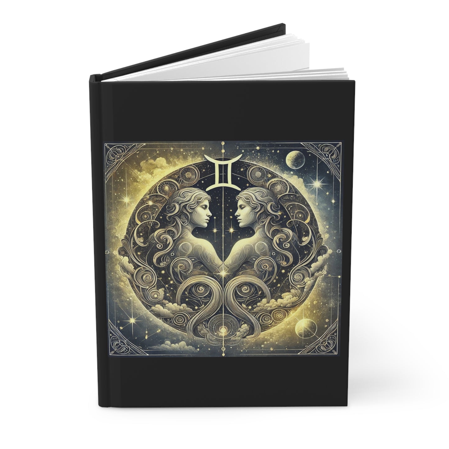 Gemini Twins Hardcover Journal
