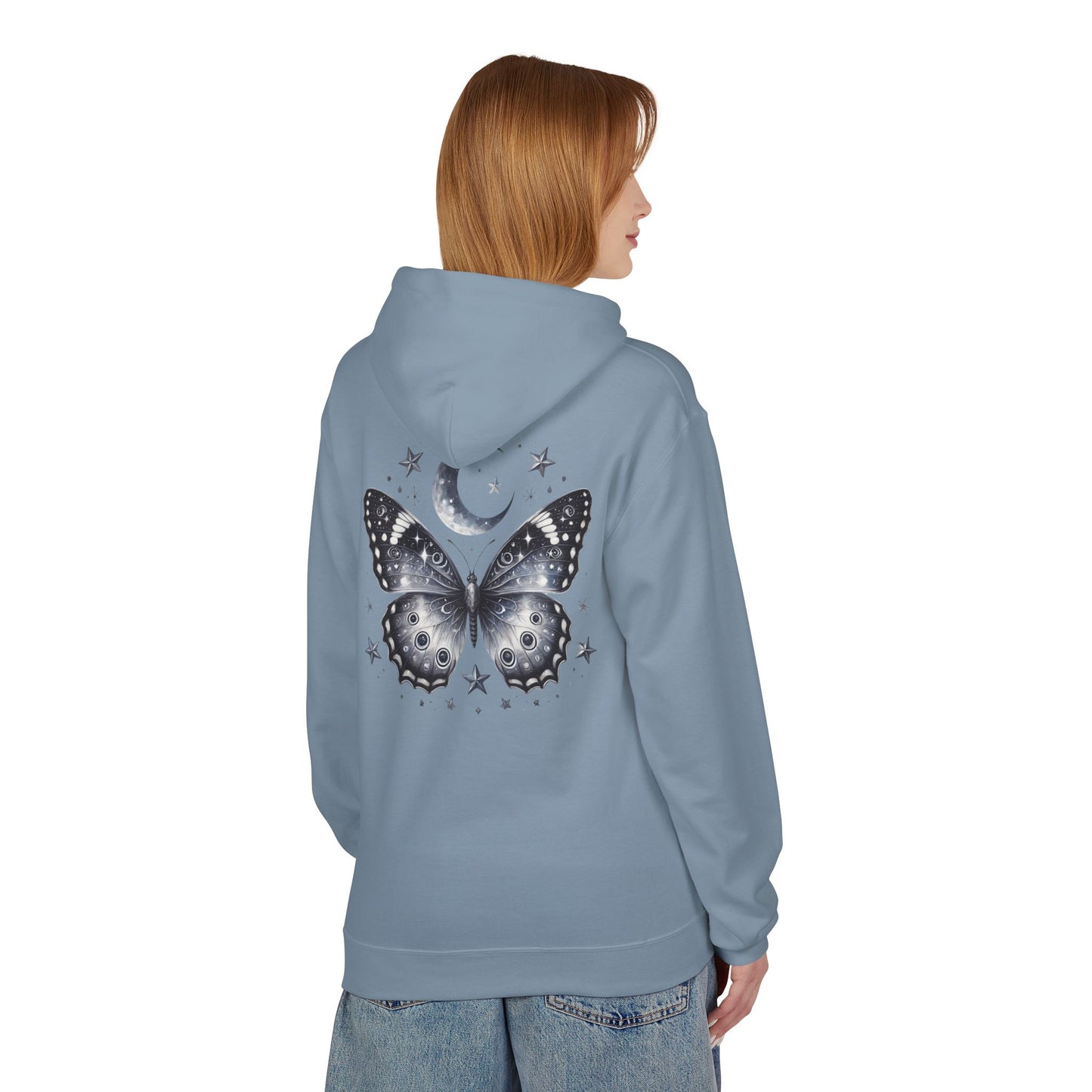 Butterfly Moon Unisex Hoodie Softstyle