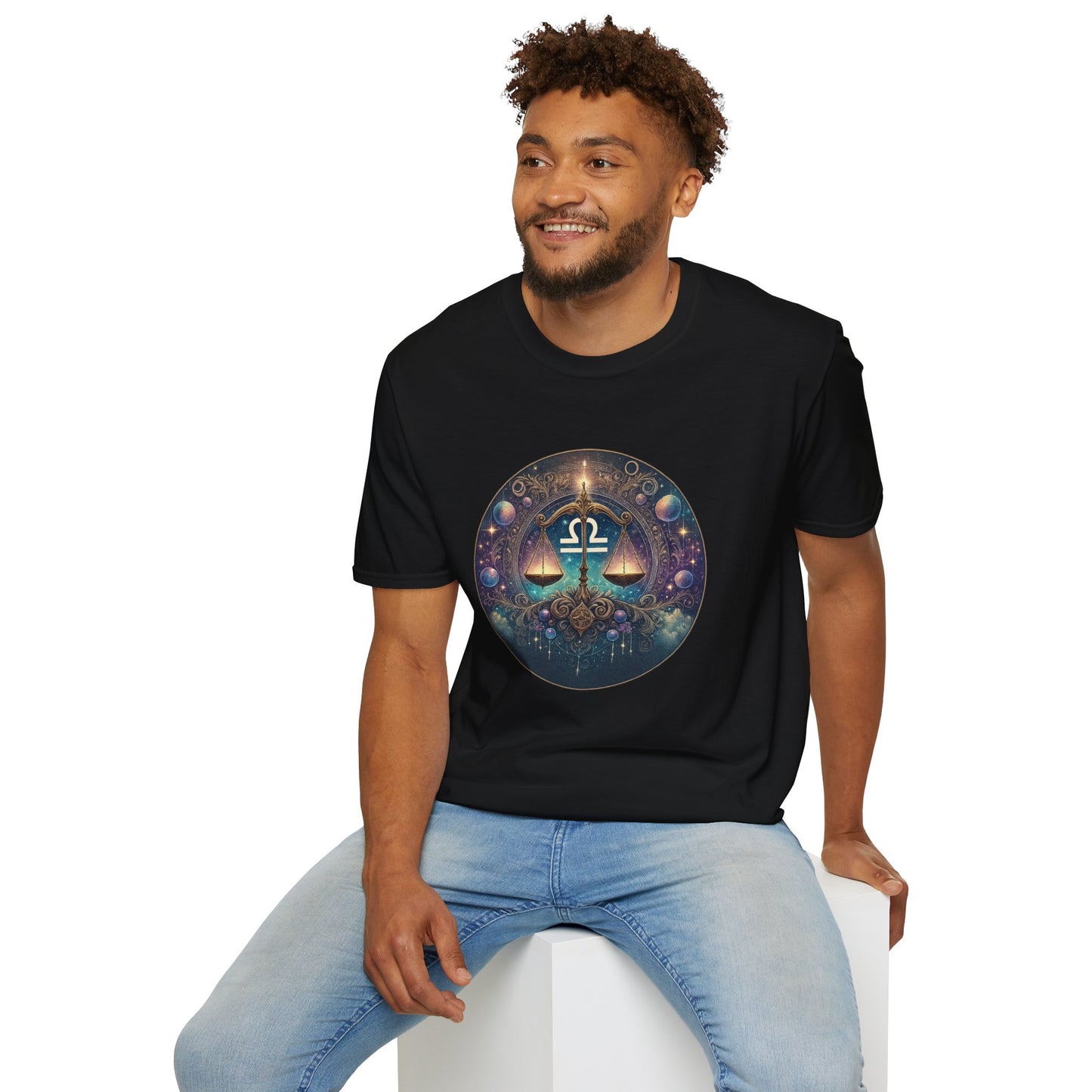 Libra Graphic Tee - Unisex Softstyle T-Shirt