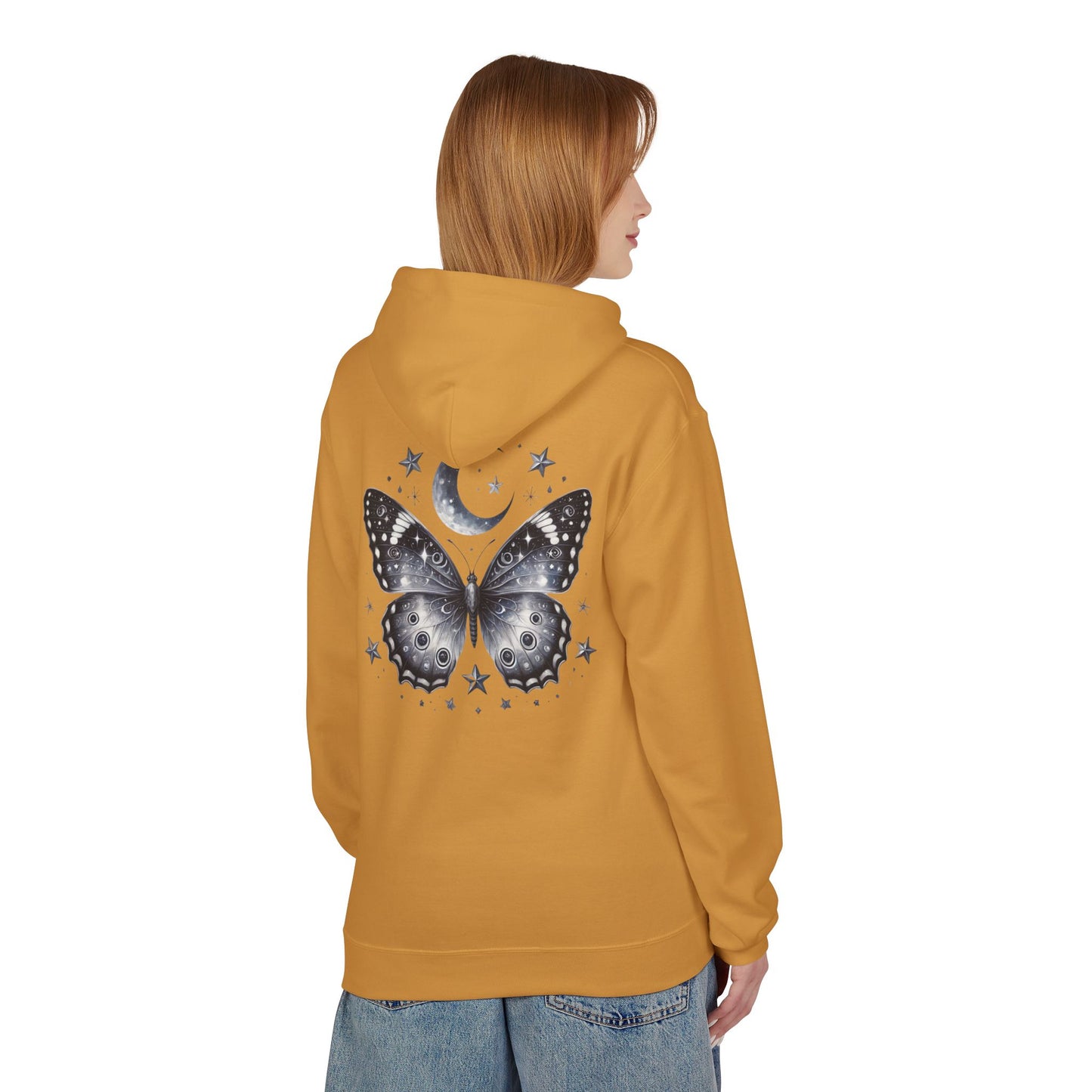 Butterfly Moon Unisex Hoodie Softstyle