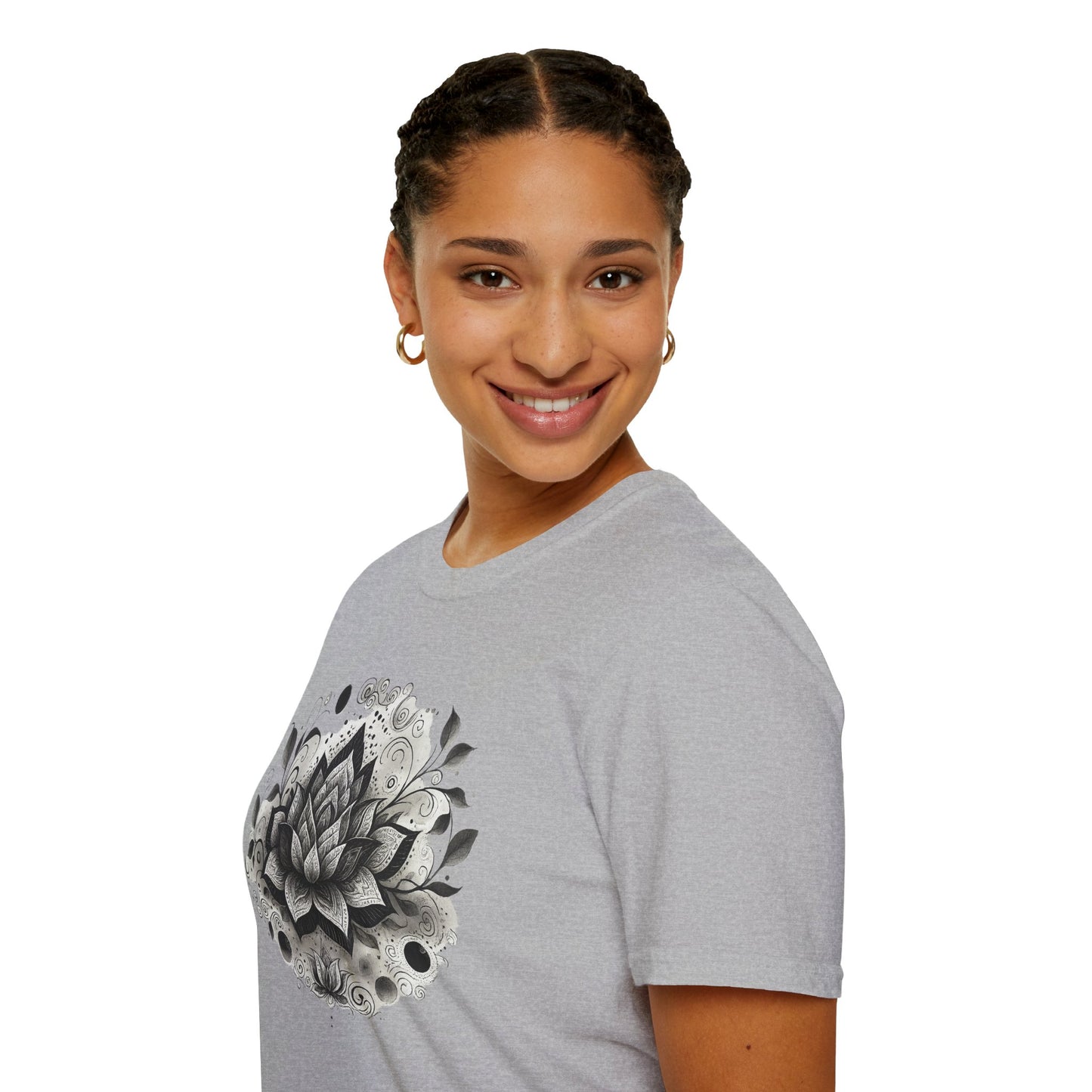 Lotus Flower Unisex Softstyle T-Shirt