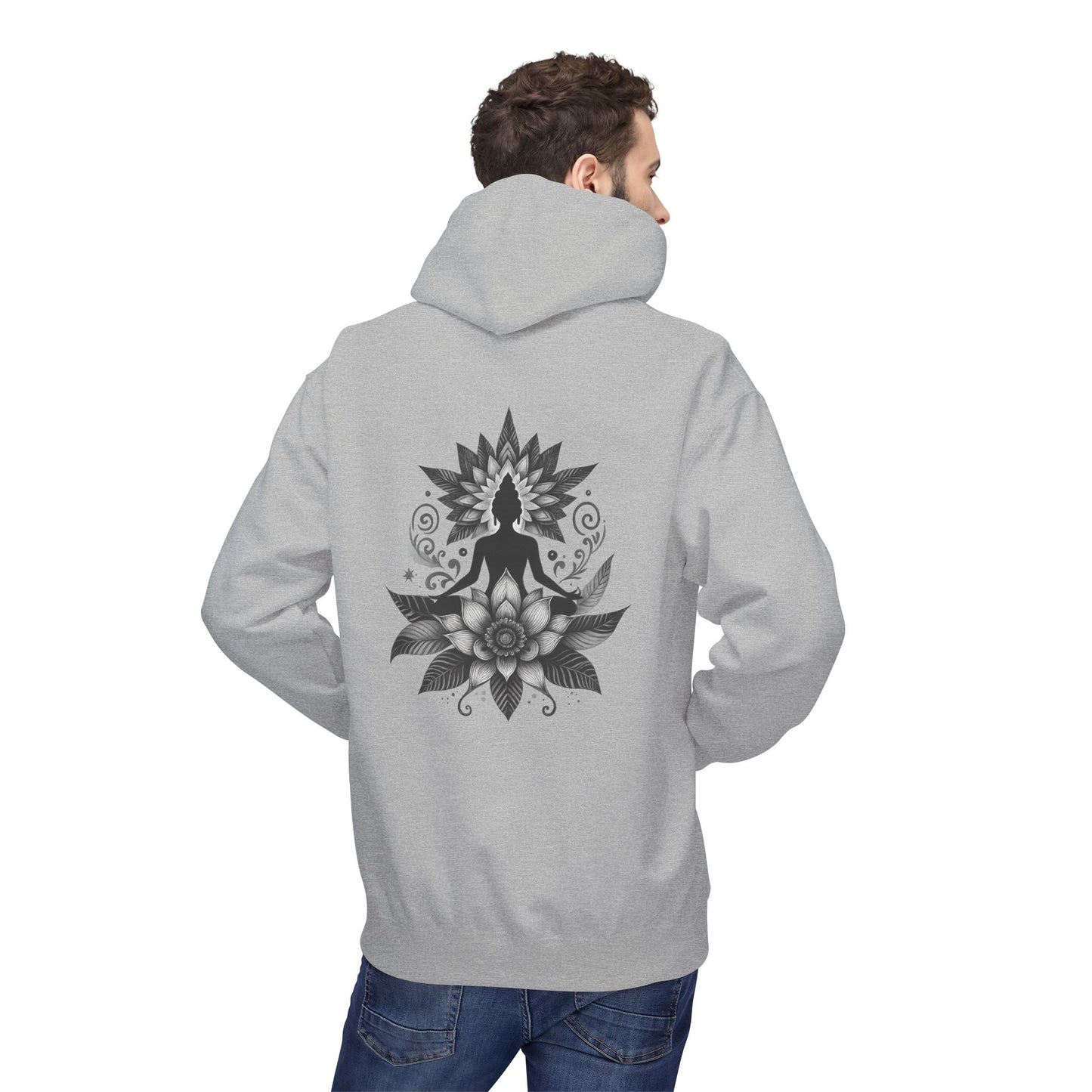 Bohemian Unisex Midweight Fleece Sweatshirt