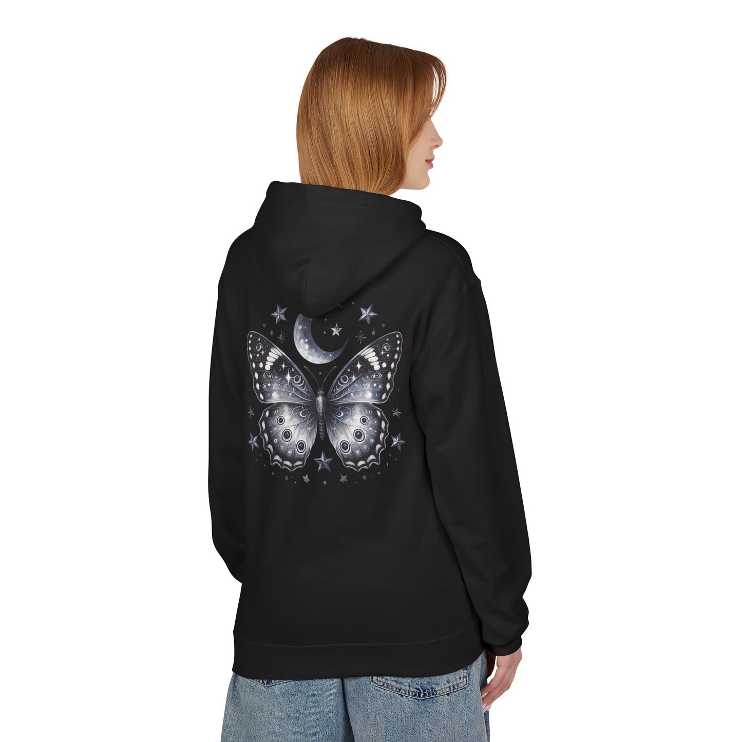 Butterfly Moon Unisex Hoodie Softstyle