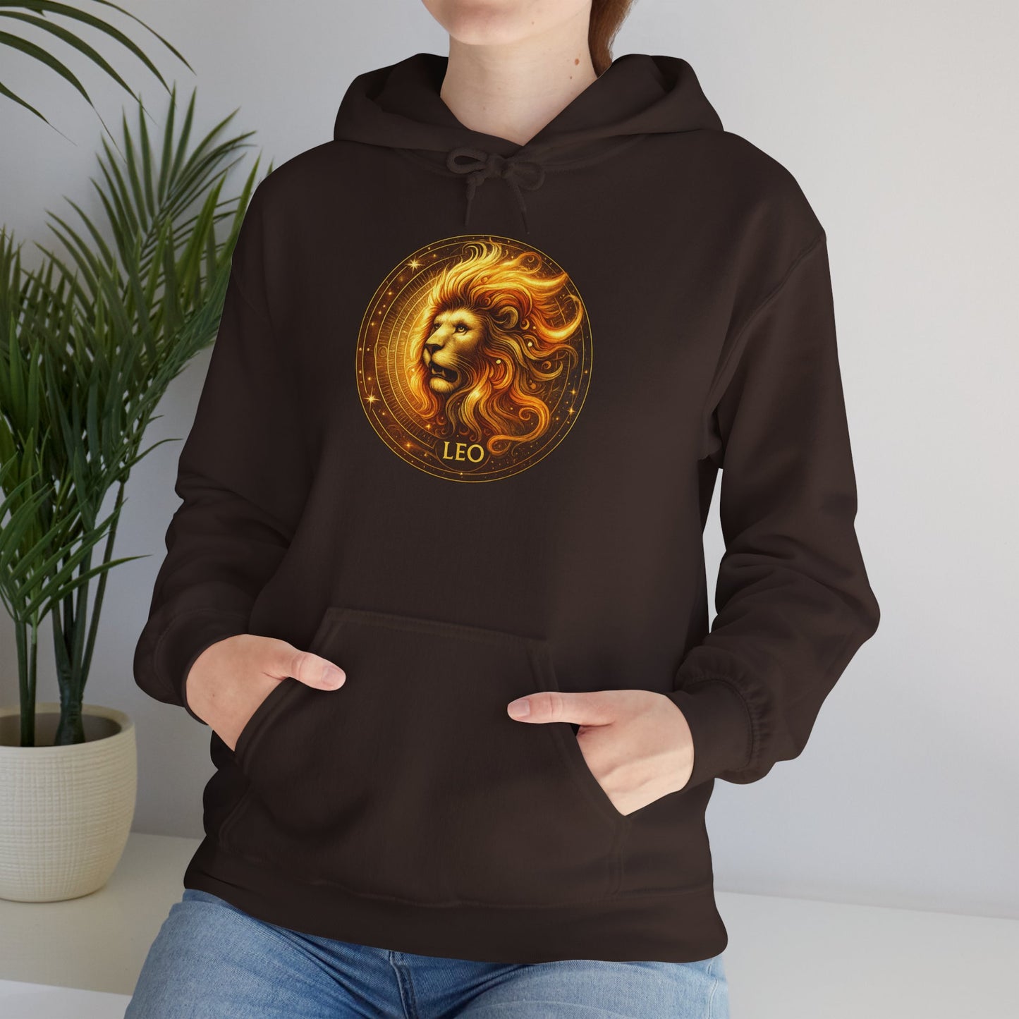 Leo Zodiac Unisex Fleece Hoodie