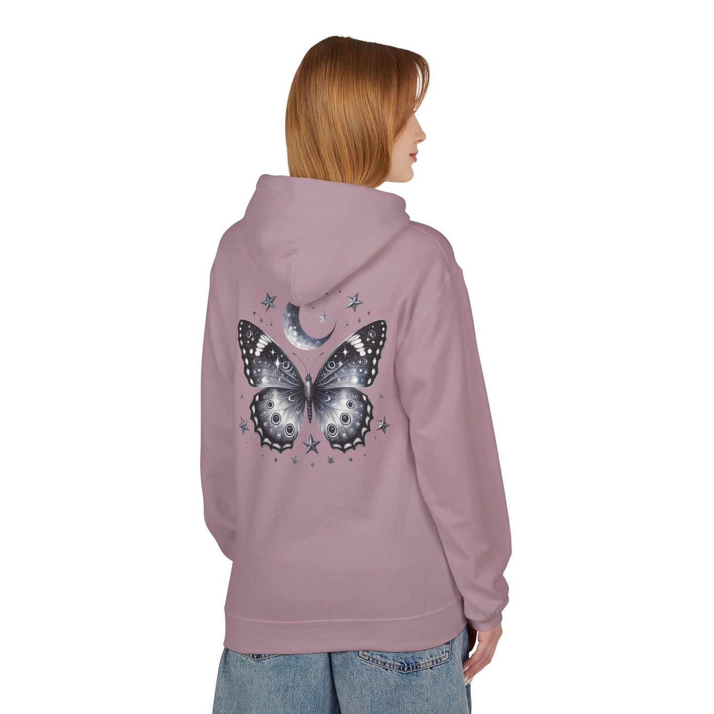 Butterfly Moon Unisex Hoodie Softstyle