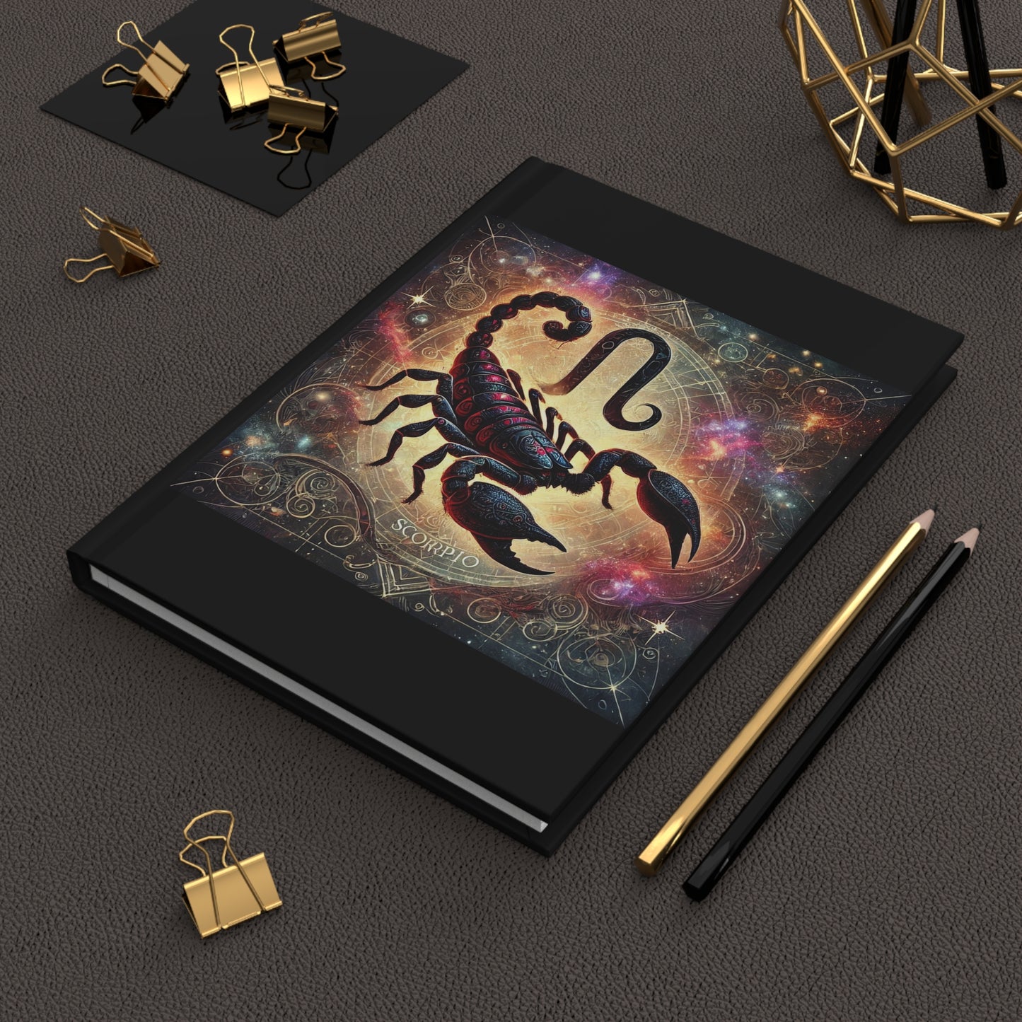 Cosmic Scorpio Hardcover Journal