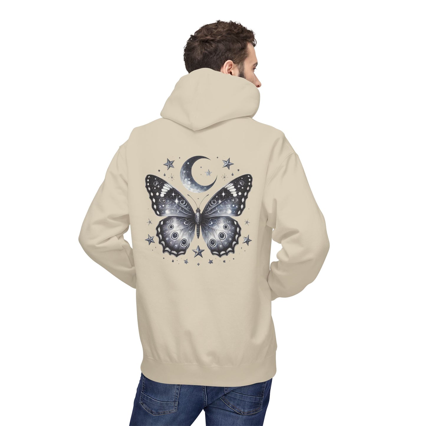 Butterfly Moon Unisex Hoodie Softstyle