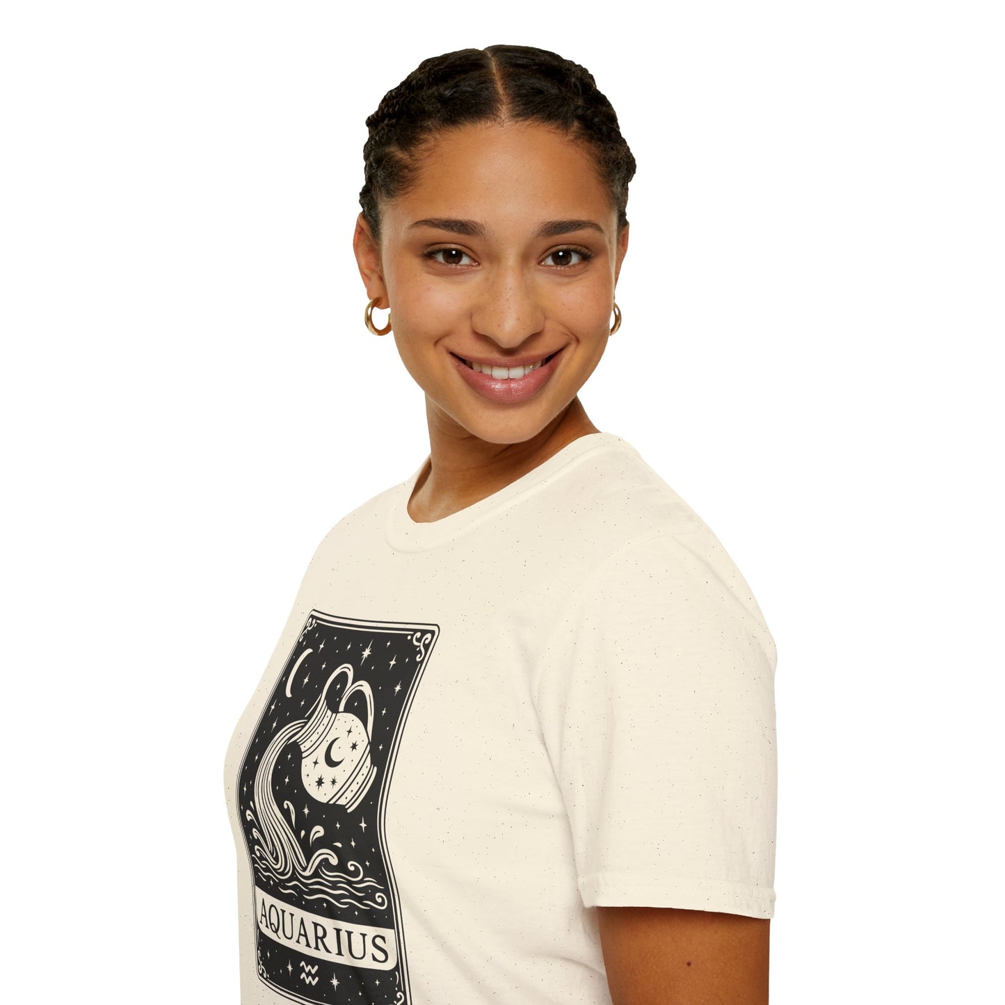 Aquarius Zodiac Softstyle T-Shirt Unisex