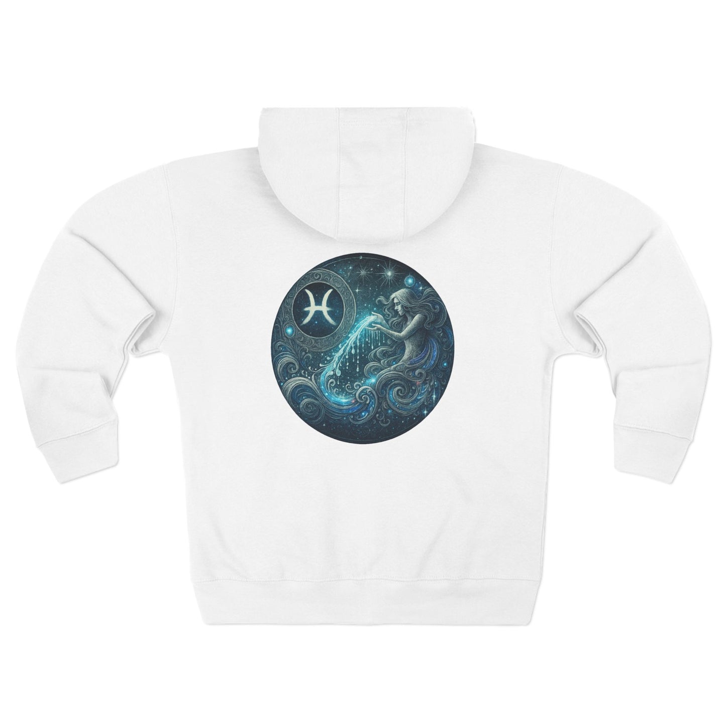 Aquarius Unisex Zip Hoodie