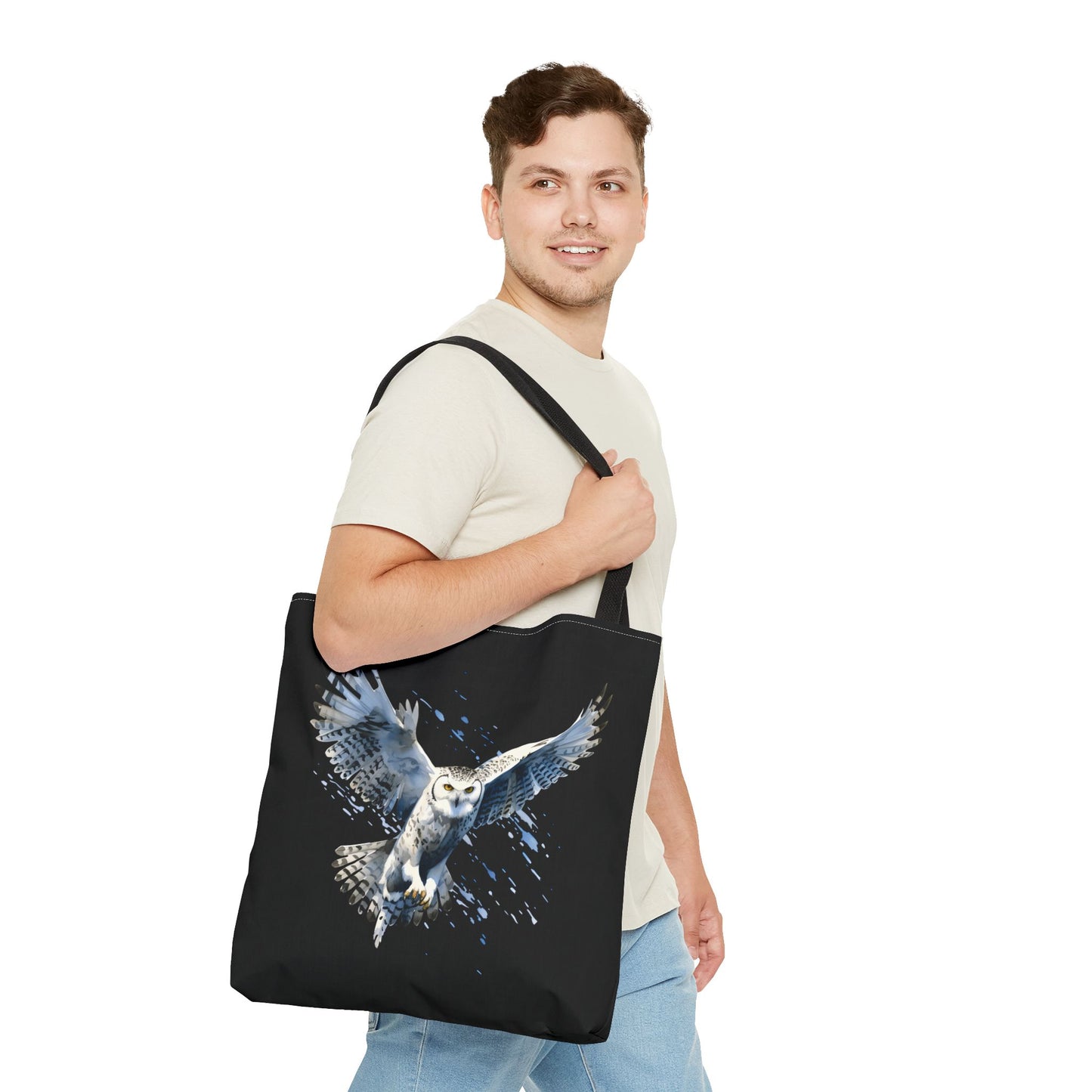 Artistic Owl Tote Bag
