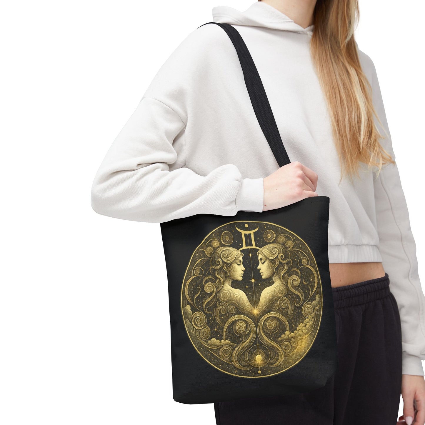 Gemini Zodiac Tote Bag