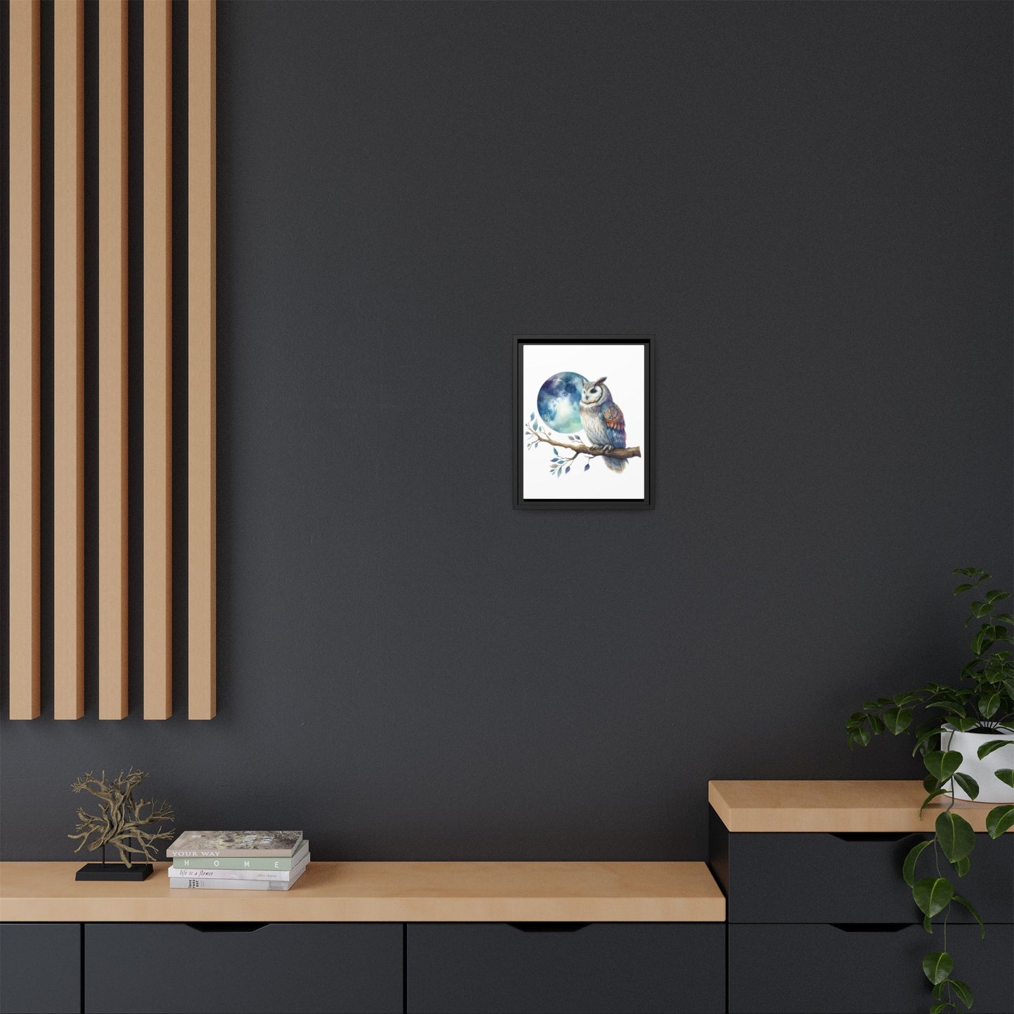 Owl Print Wall Art 11x14