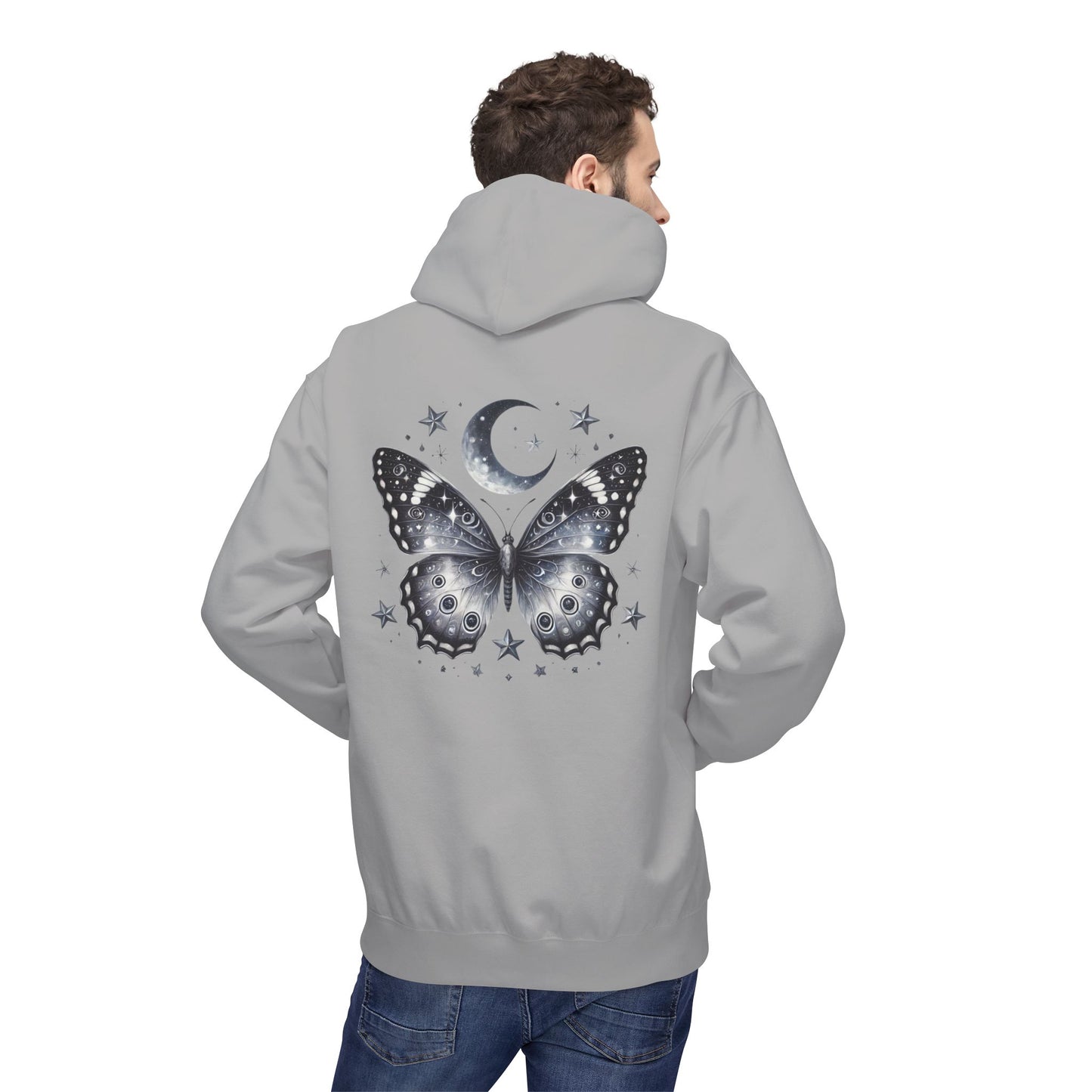 Butterfly Moon Unisex Hoodie Softstyle