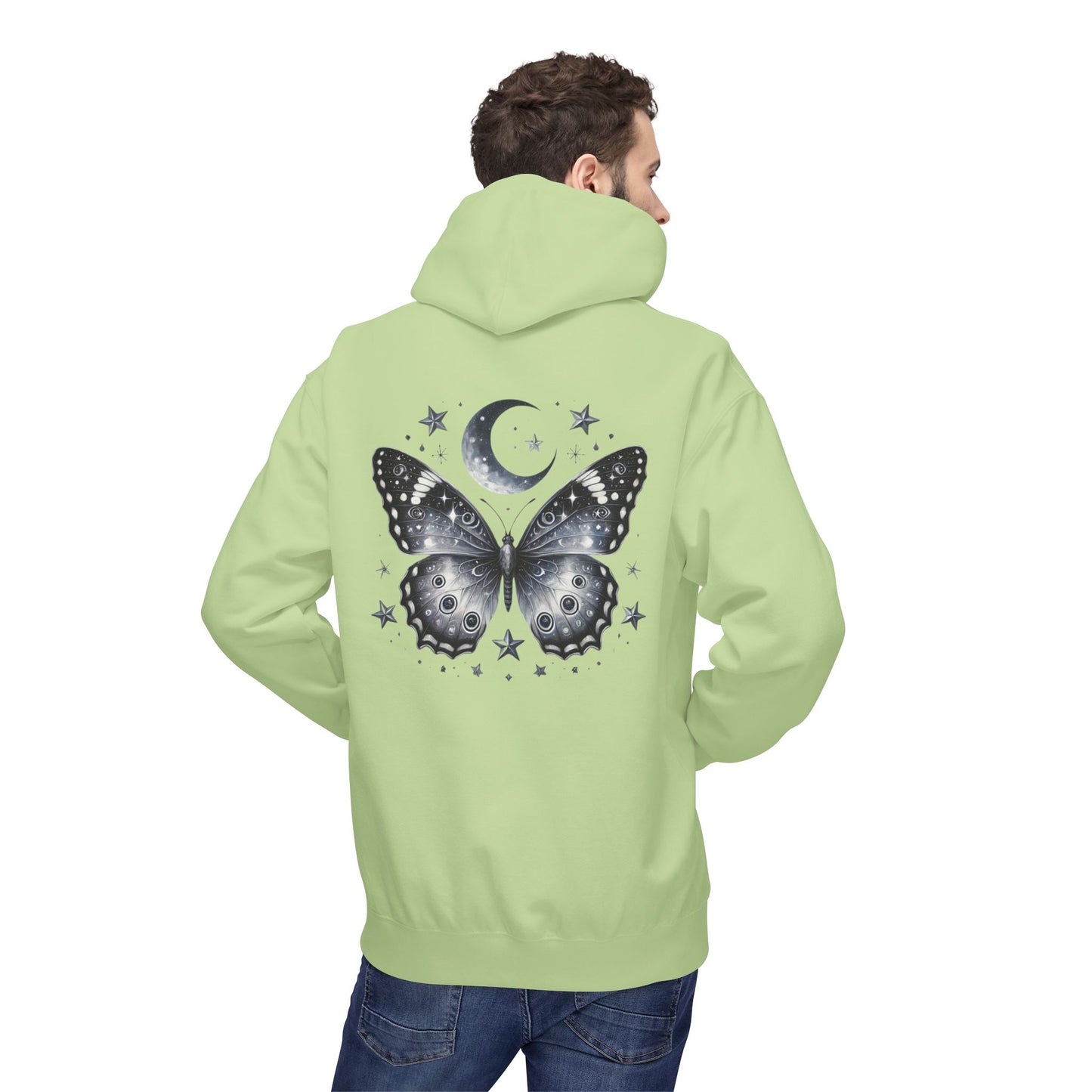 Butterfly Moon Unisex Hoodie Softstyle