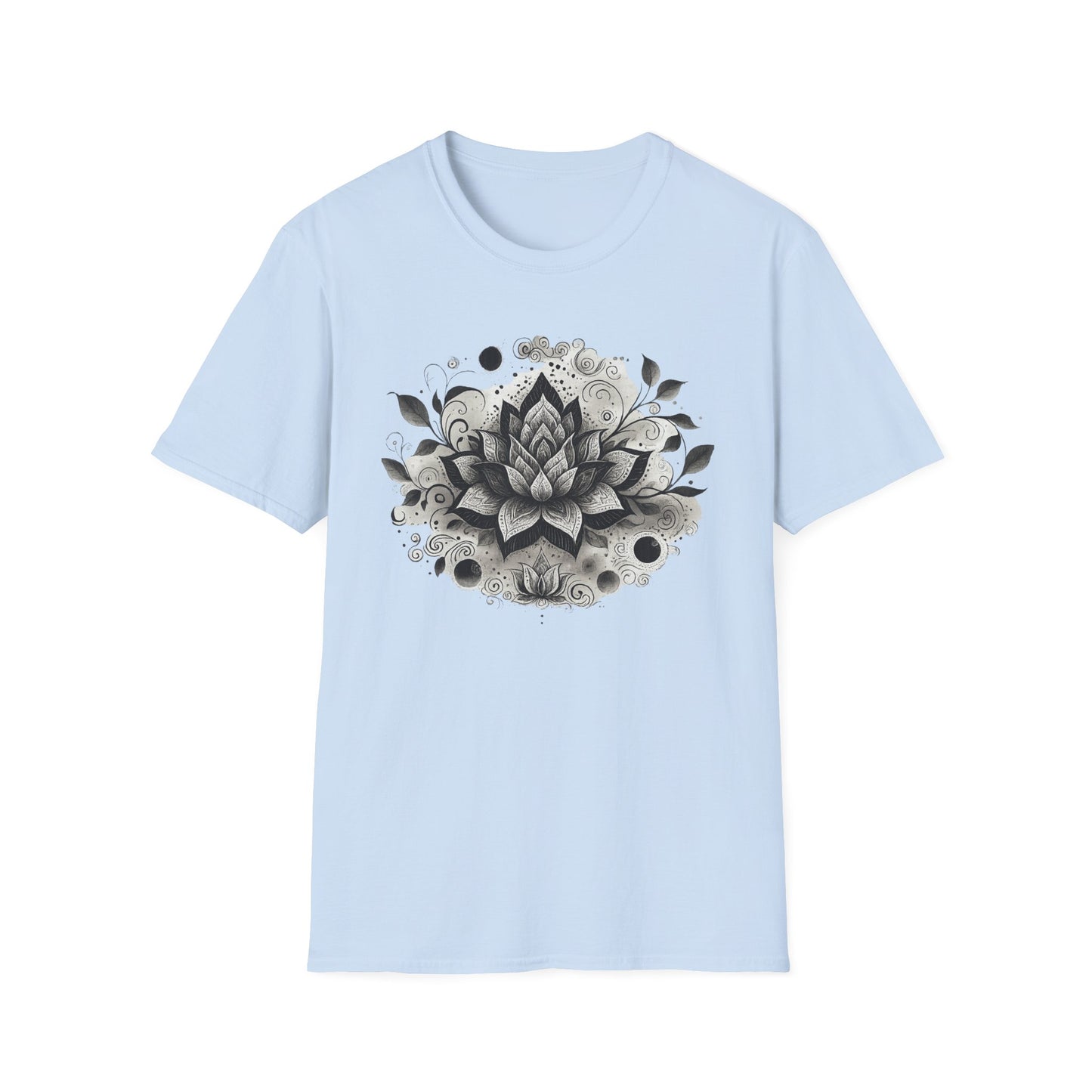 Lotus Flower Unisex Softstyle T-Shirt