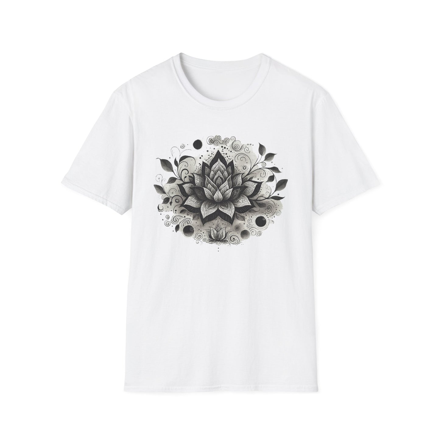 Lotus Flower Unisex Softstyle T-Shirt