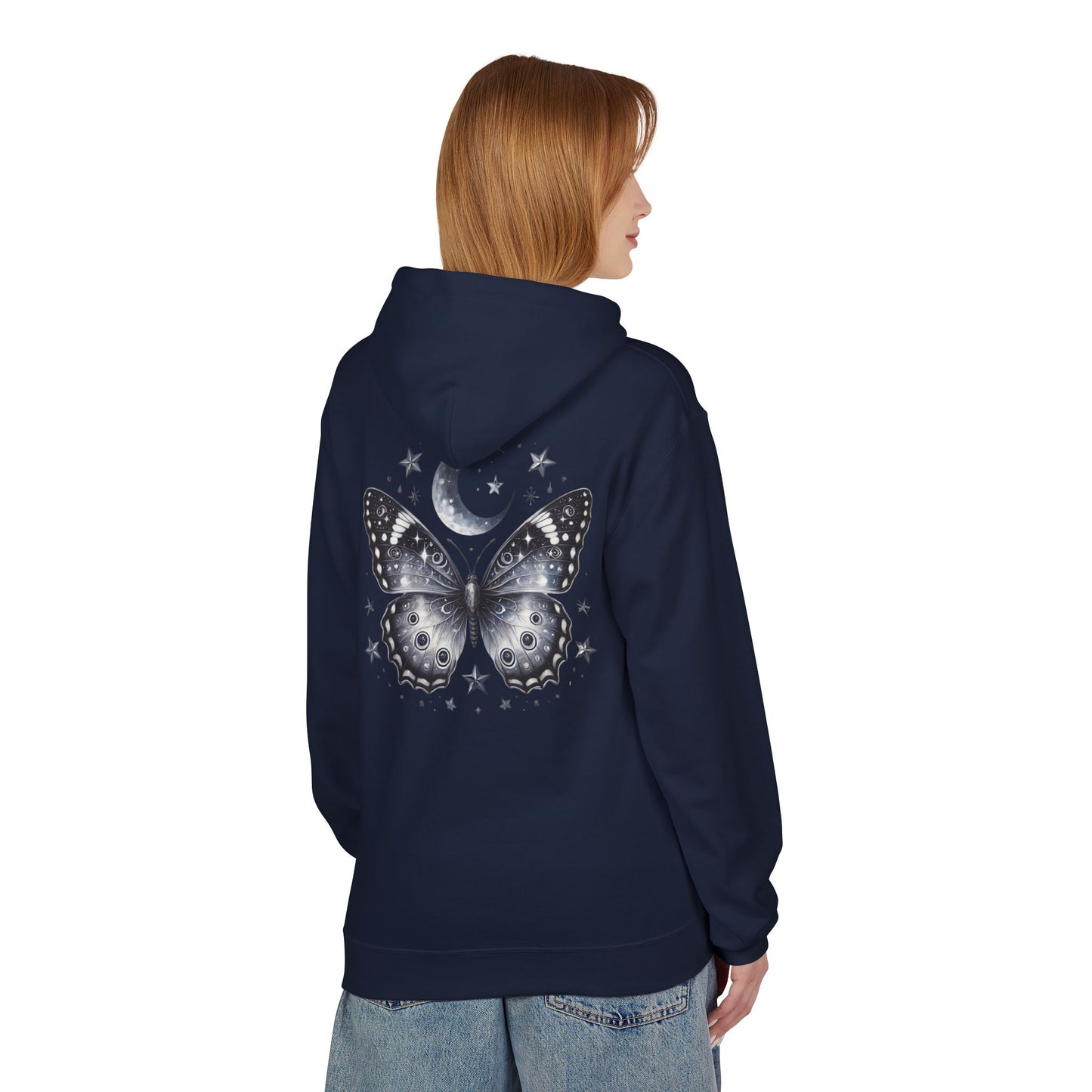 Butterfly Moon Unisex Hoodie Softstyle