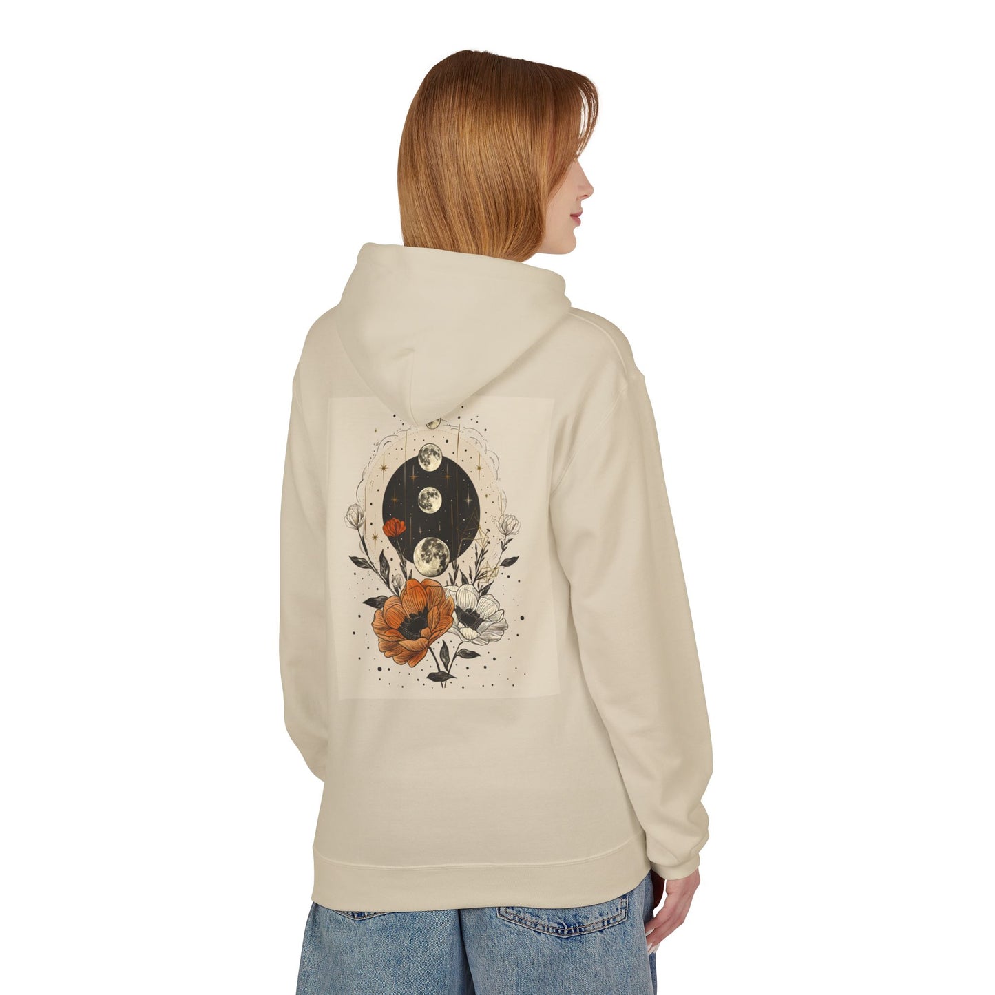 Floral Unisex Softstyle Hoodie