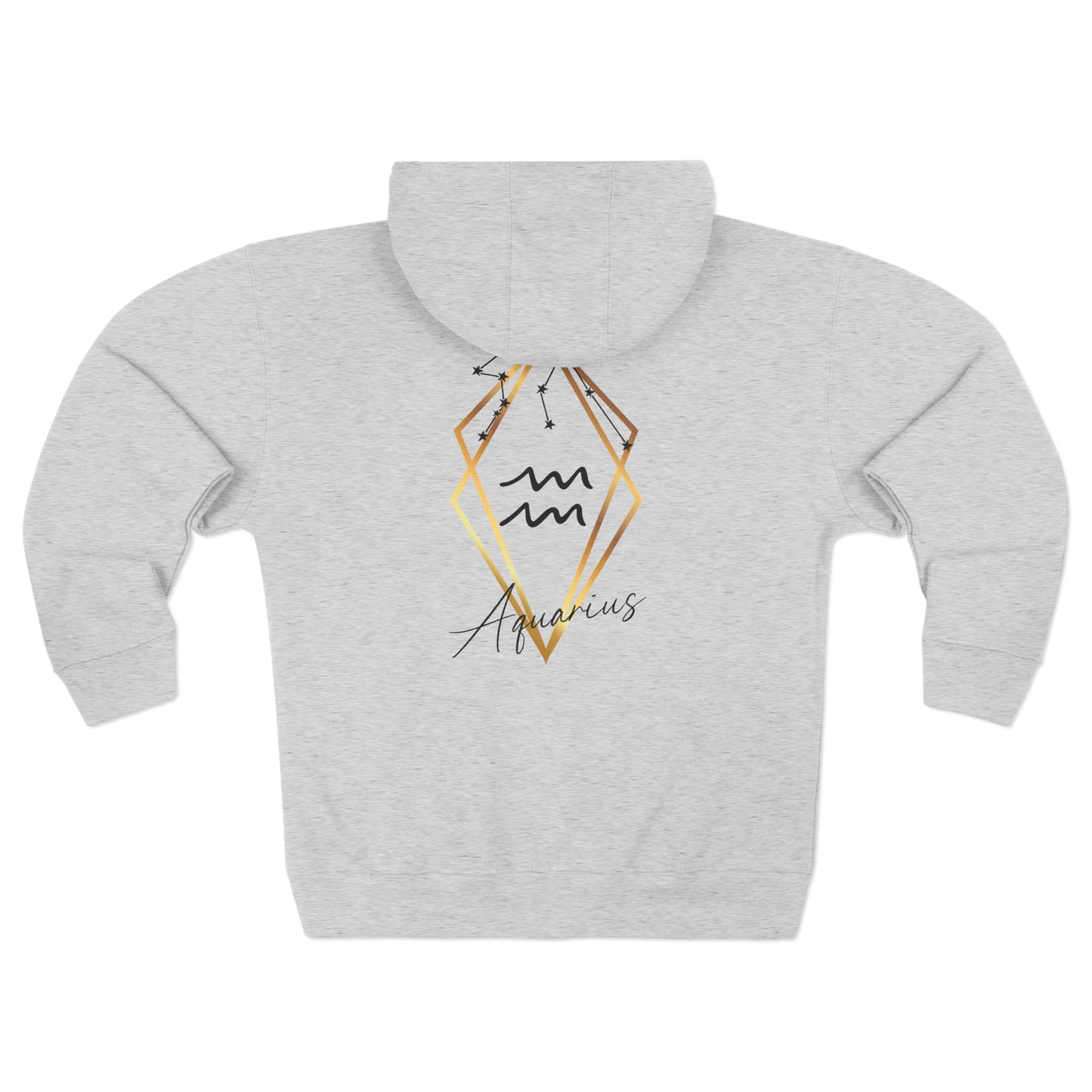 Aquarius Unisex Zip Hoodie