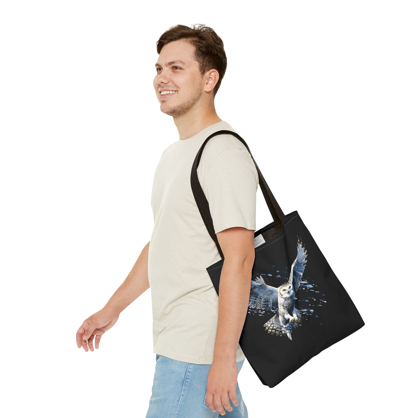 Artistic Owl Tote Bag