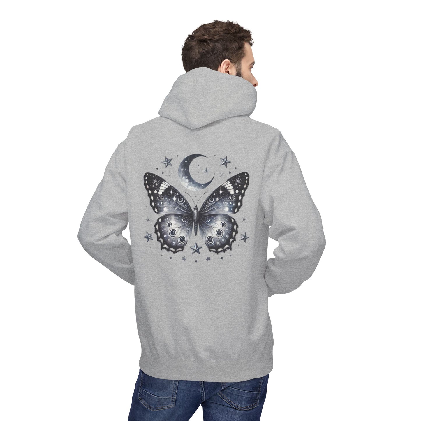 Butterfly Moon Unisex Hoodie Softstyle