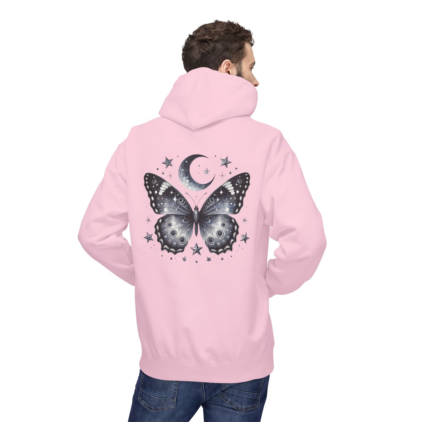 Butterfly Moon Unisex Hoodie Softstyle