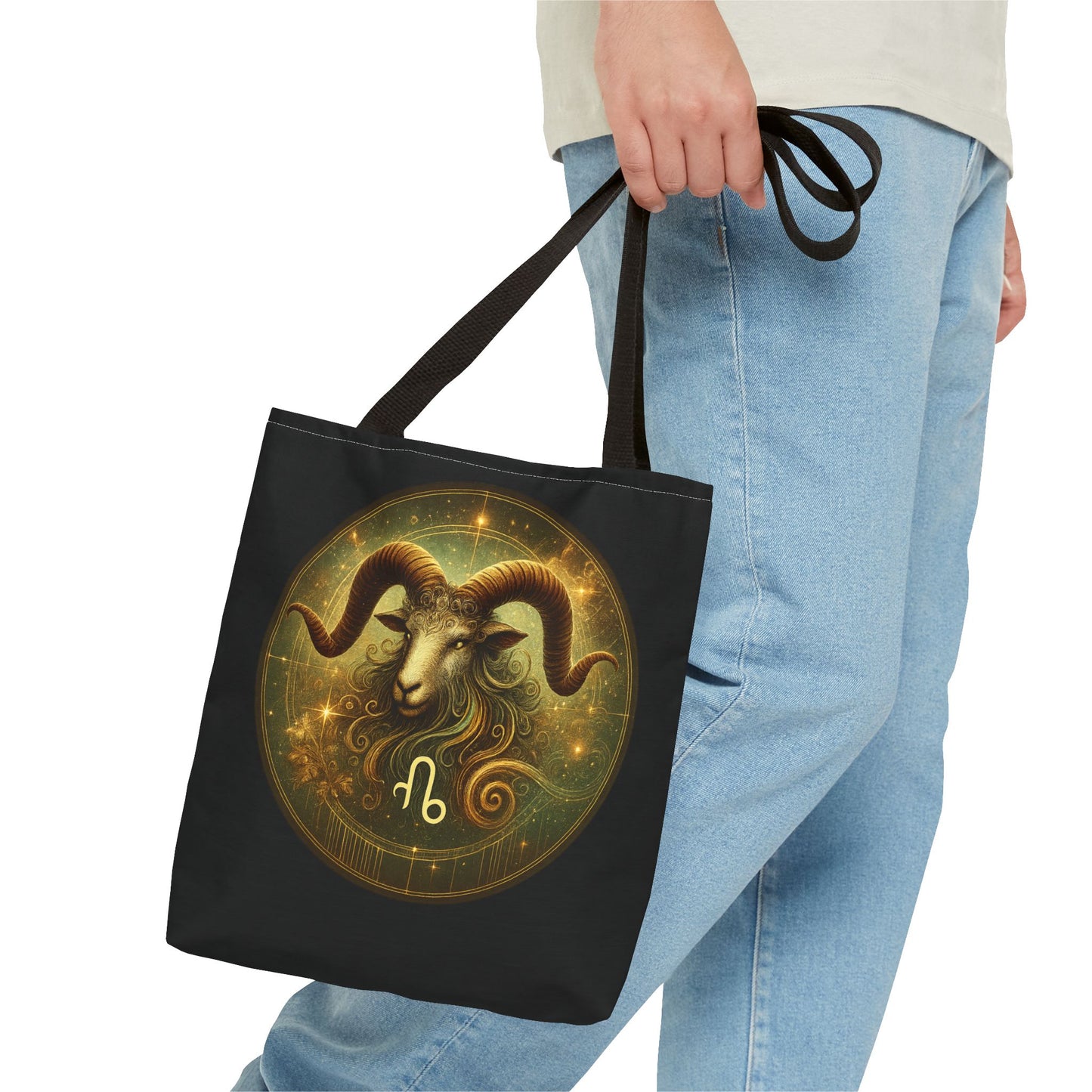 Capricorn Zodiac Tote Bag