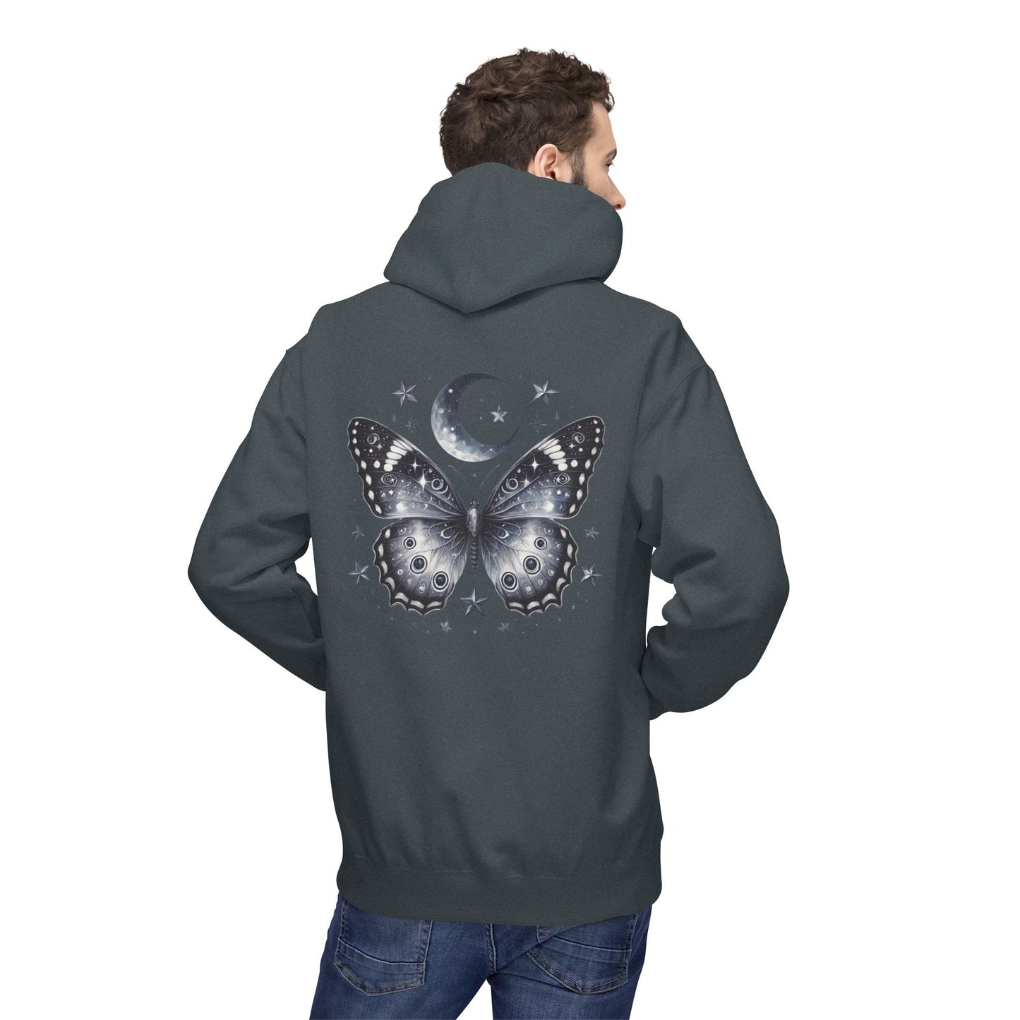 Butterfly Moon Unisex Hoodie Softstyle
