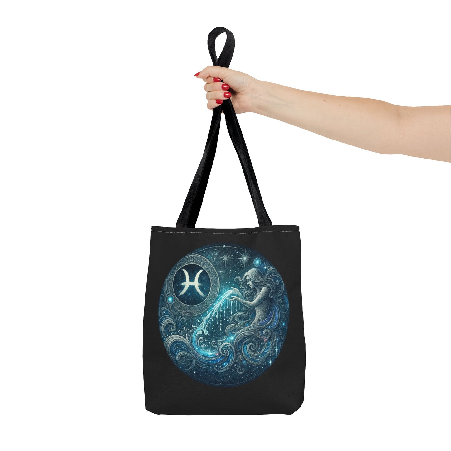 Aquarius Zodiac Tote Bag
