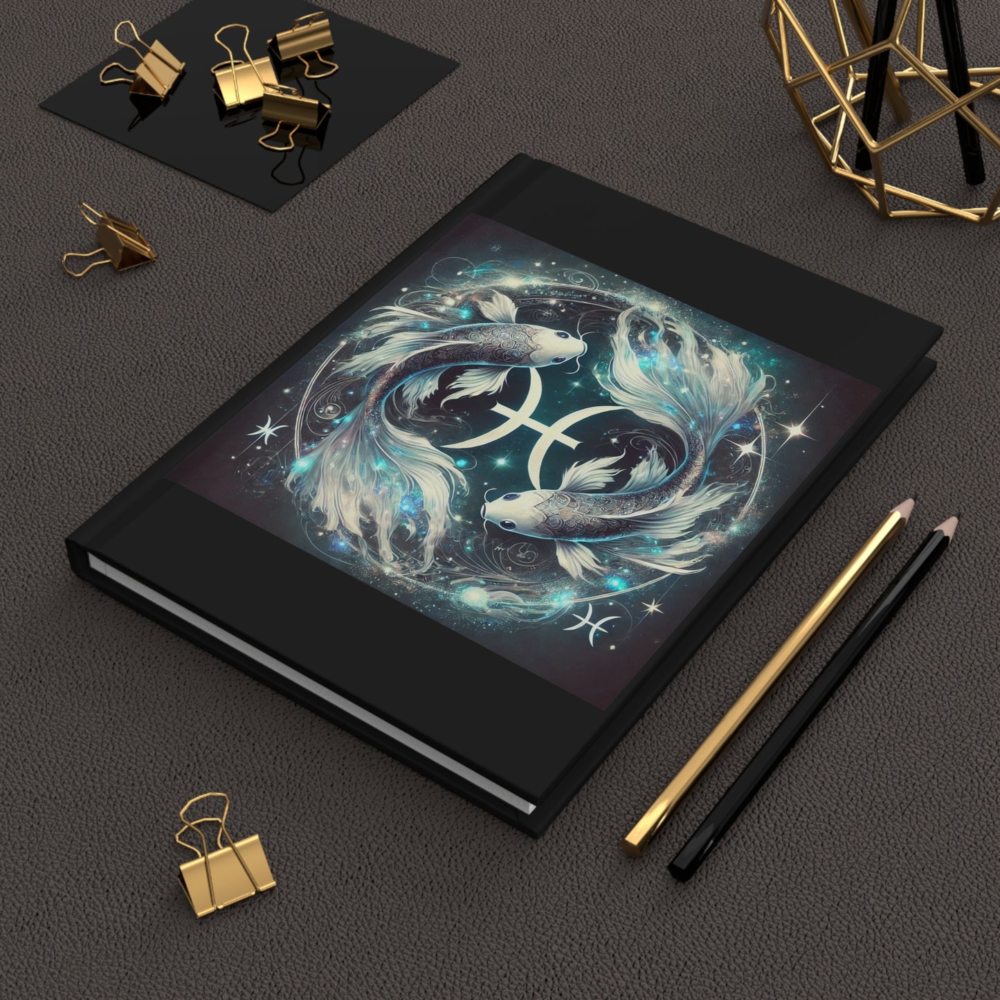 Pisces Hardcover Journal