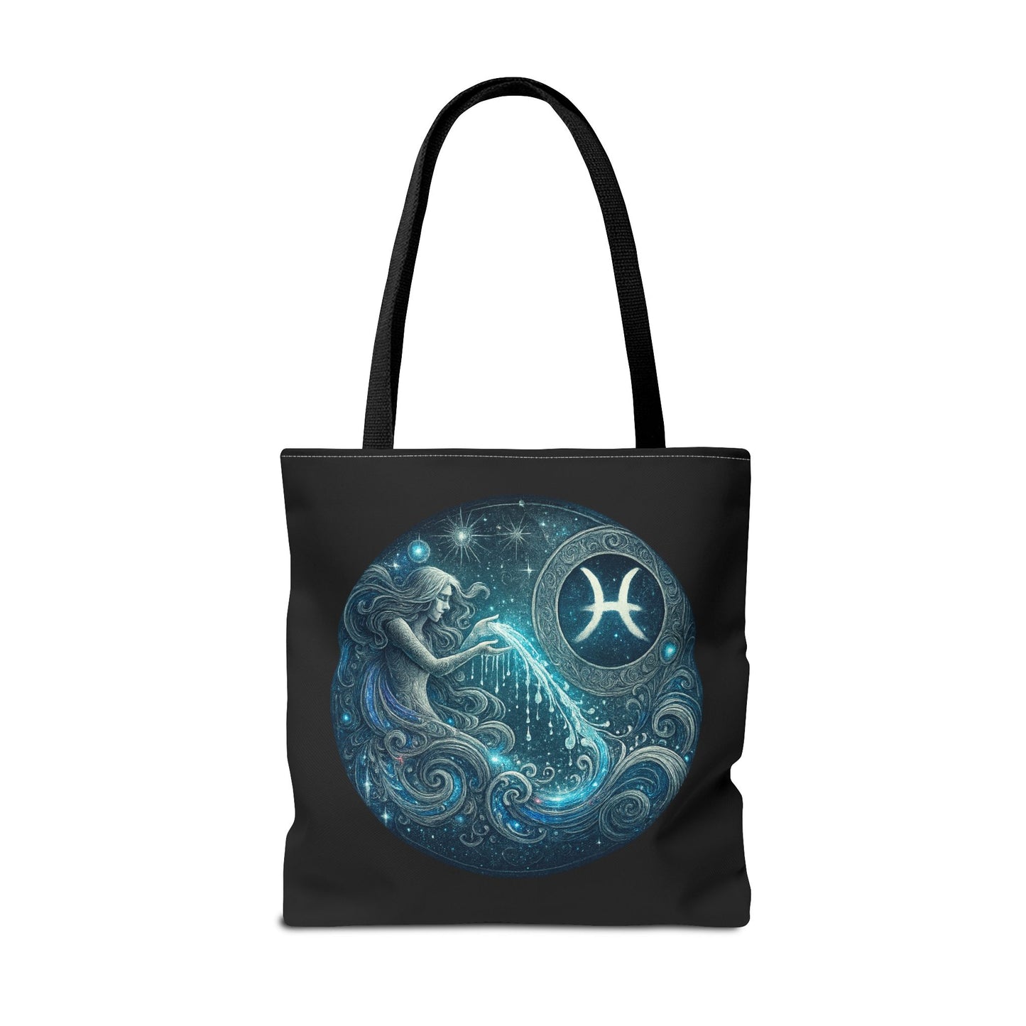 Aquarius Zodiac Tote Bag