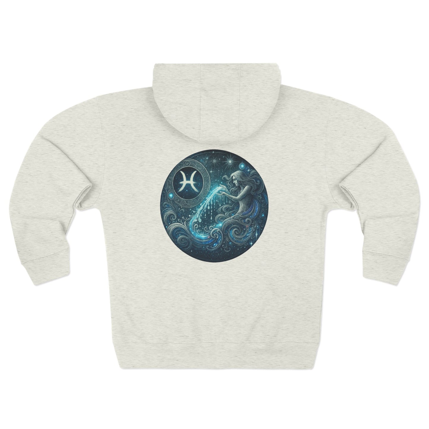 Aquarius Unisex Zip Hoodie