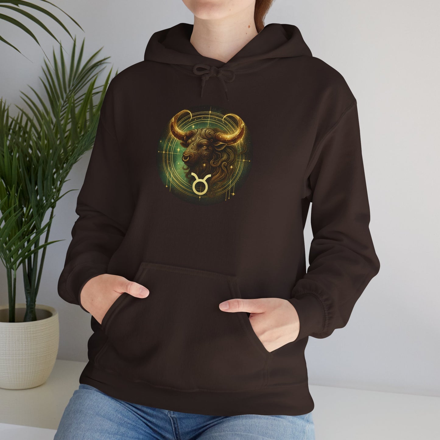 Taurus Zodiac Unisex Fleece Hoodie