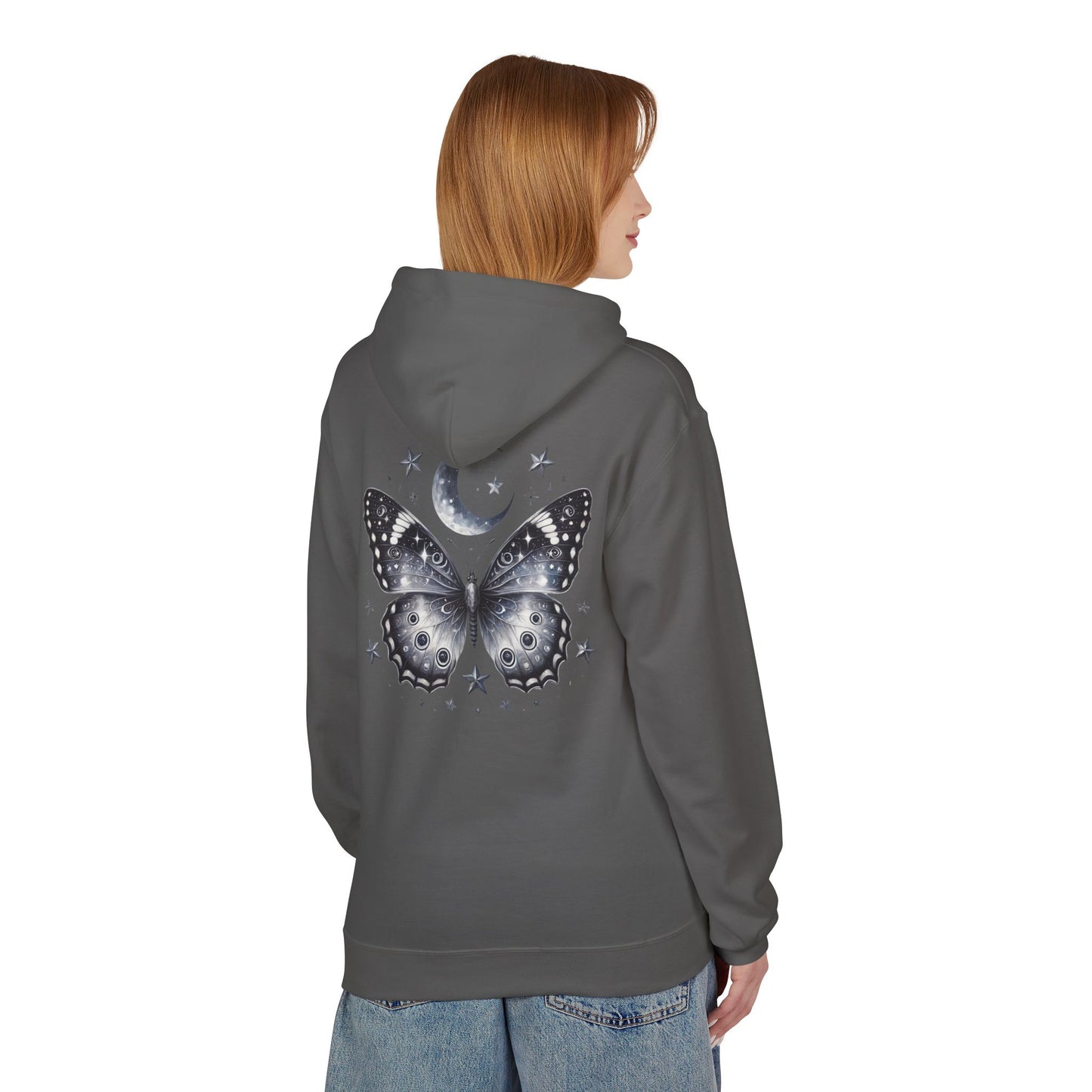 Butterfly Moon Unisex Hoodie Softstyle