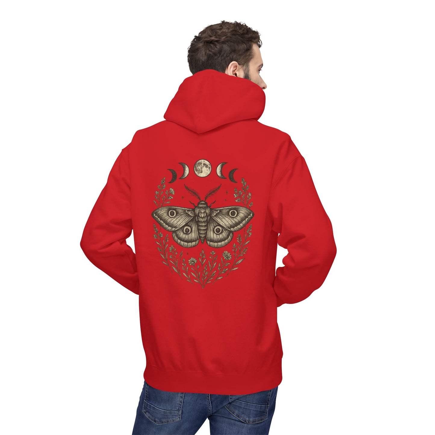 Mystical Moth Hoodie Unisex