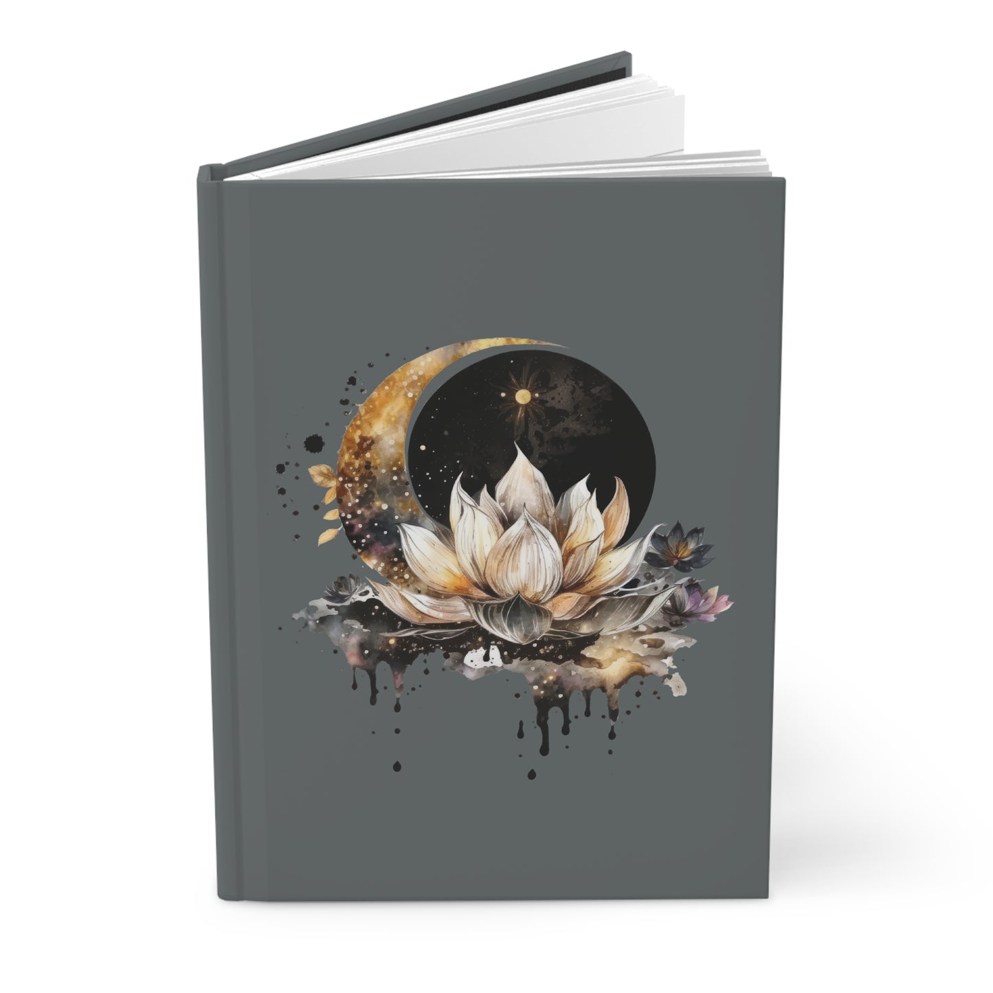 Lotus Moon Hardcover Journal