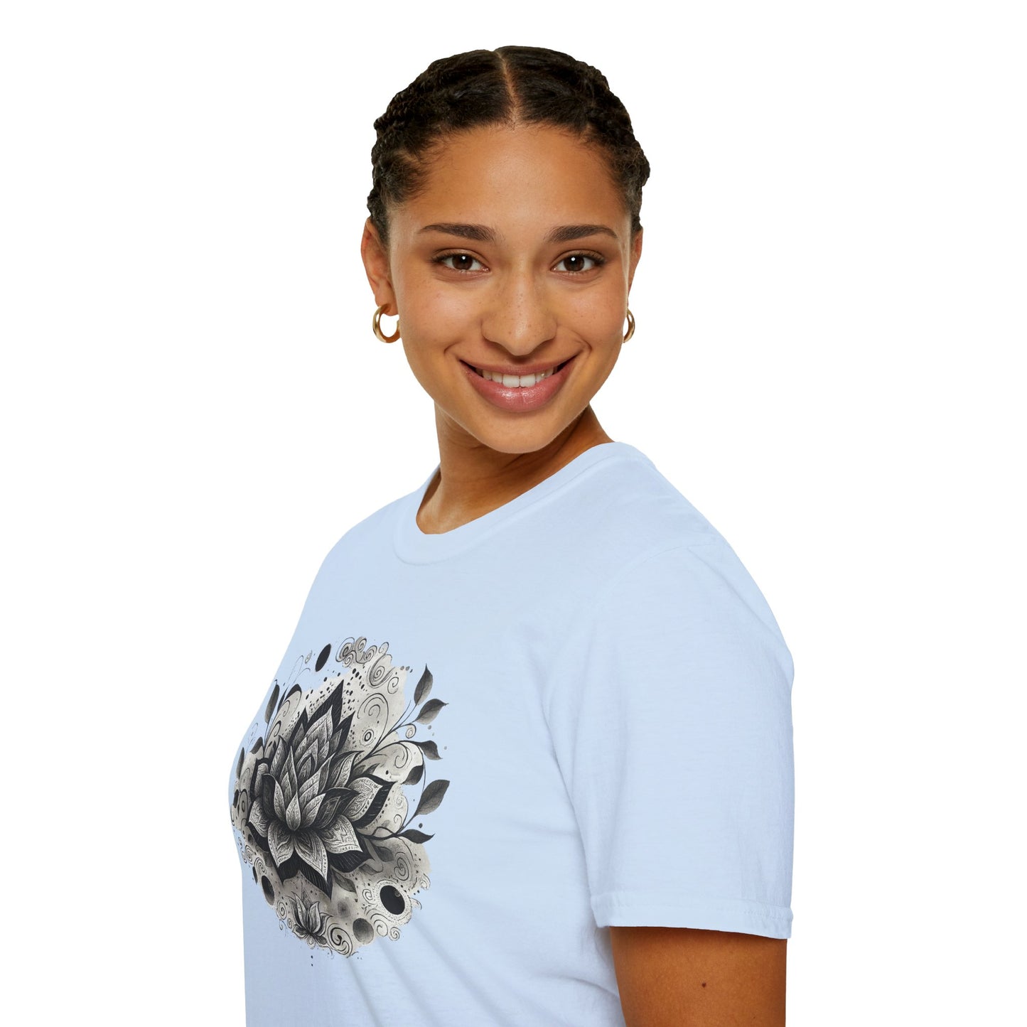 Lotus Flower Unisex Softstyle T-Shirt