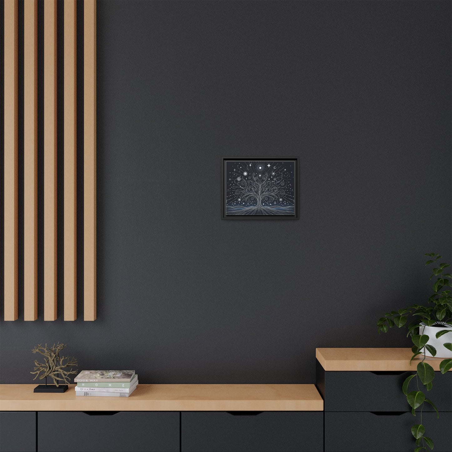 Celestial Tree Canvas Art 12x9 & 14x11