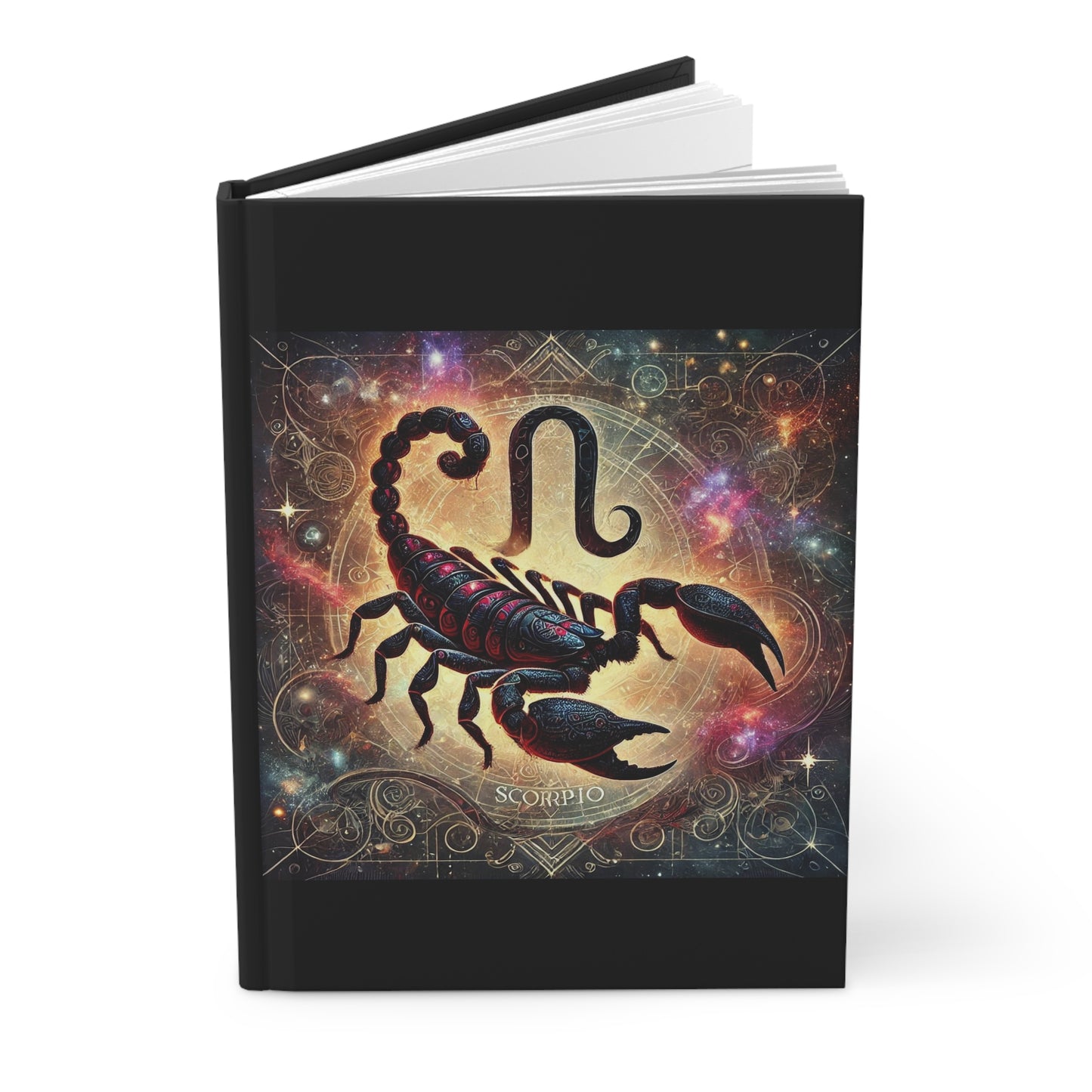 Cosmic Scorpio Hardcover Journal