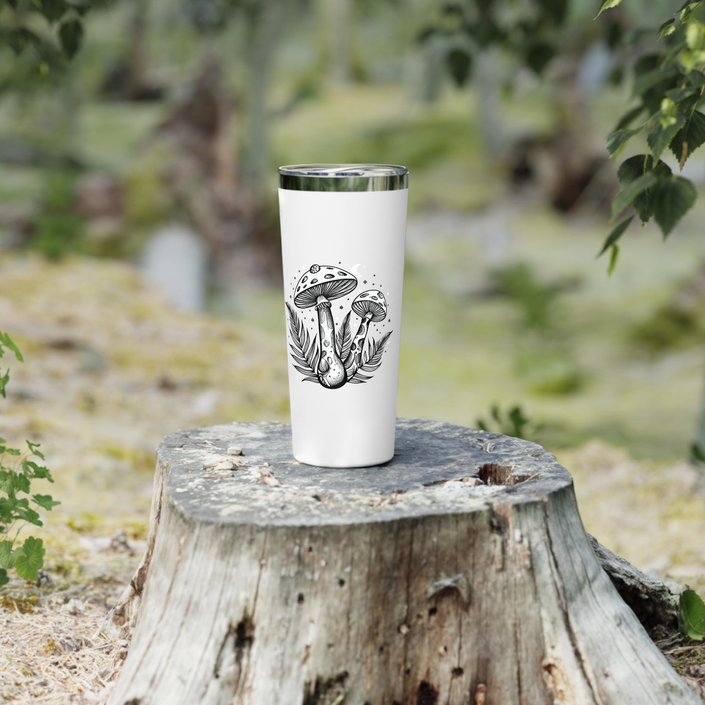 Mushroom Tumbler Copper Vacuum Insulated