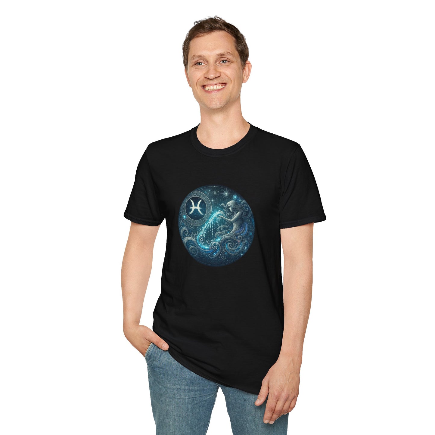 Aquarius Unisex Softsyle T-Shirt