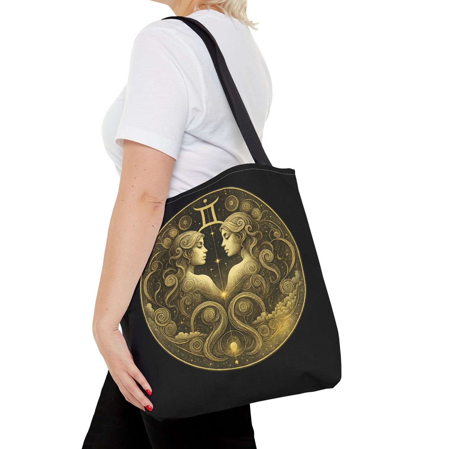 Gemini Zodiac Tote Bag